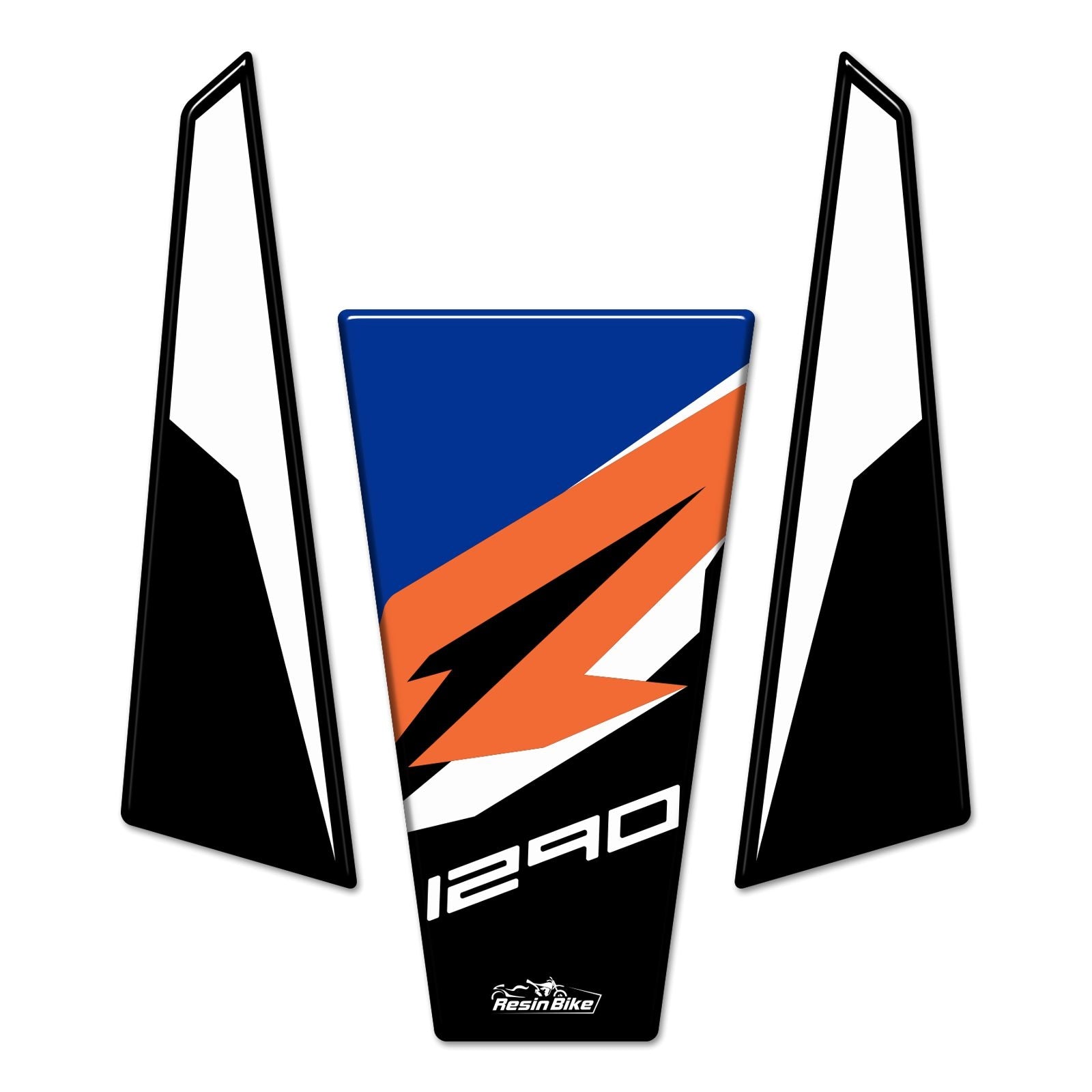 Resin Bike 3D Motorcycle Stickers - Tail Section | KTM 1290 Super Adventure R 2021>Current -   Pyramid Motorcycle Accessories