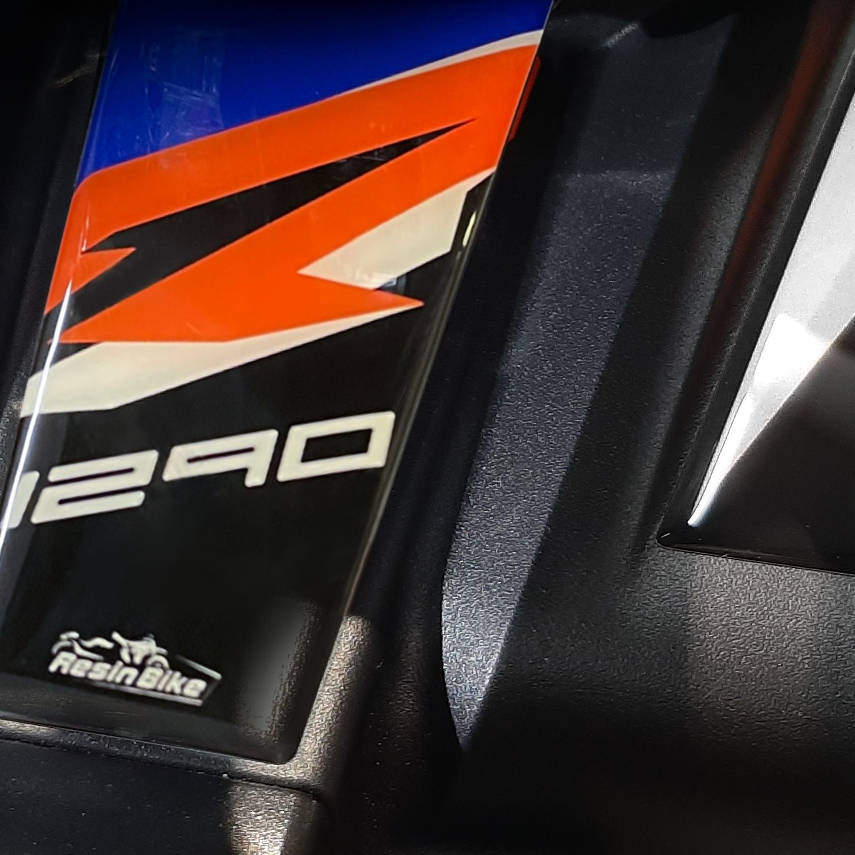 Resin Bike 3D Motorcycle Stickers - Tail Section | KTM 1290 Super Adventure R 2021>Current -   Pyramid Motorcycle Accessories