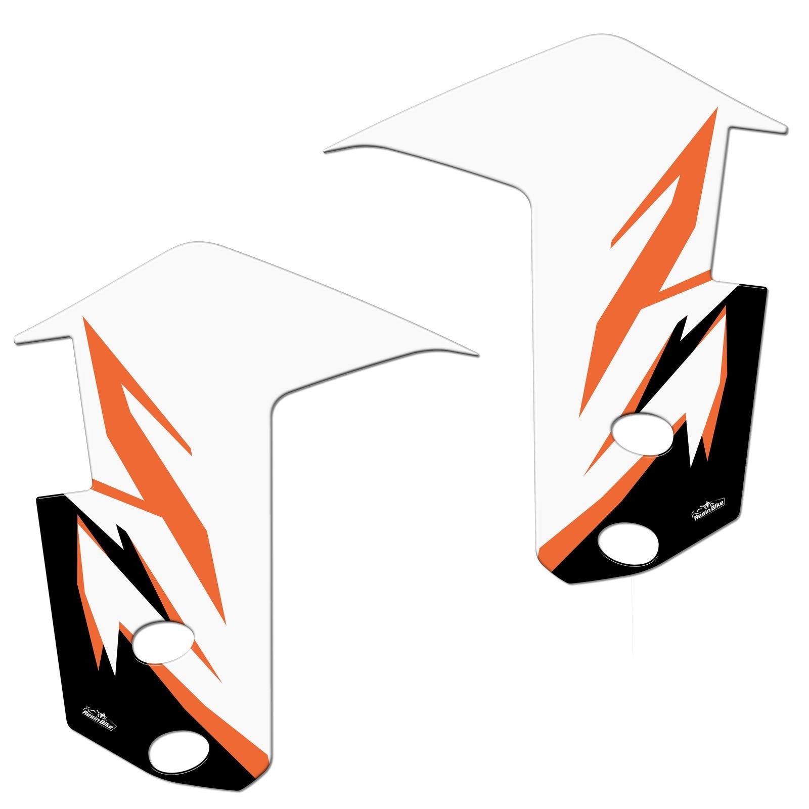 Resin Bike 3D Motorcycle Stickers - Side Panels | KTM 1290 Super Adventure R 2021>Current -   Pyramid Motorcycle Accessories
