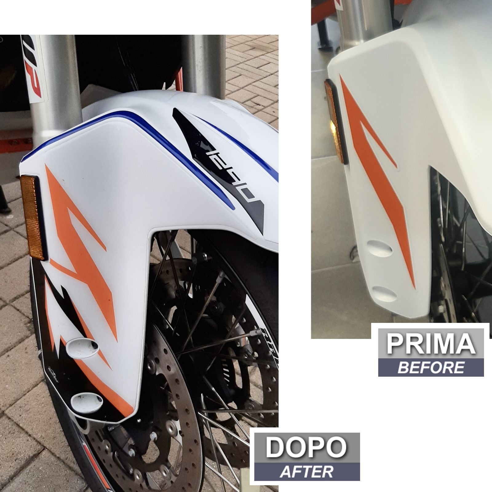 Resin Bike 3D Motorcycle Stickers - Side Panels | KTM 1290 Super Adventure R 2021>Current -   Pyramid Motorcycle Accessories