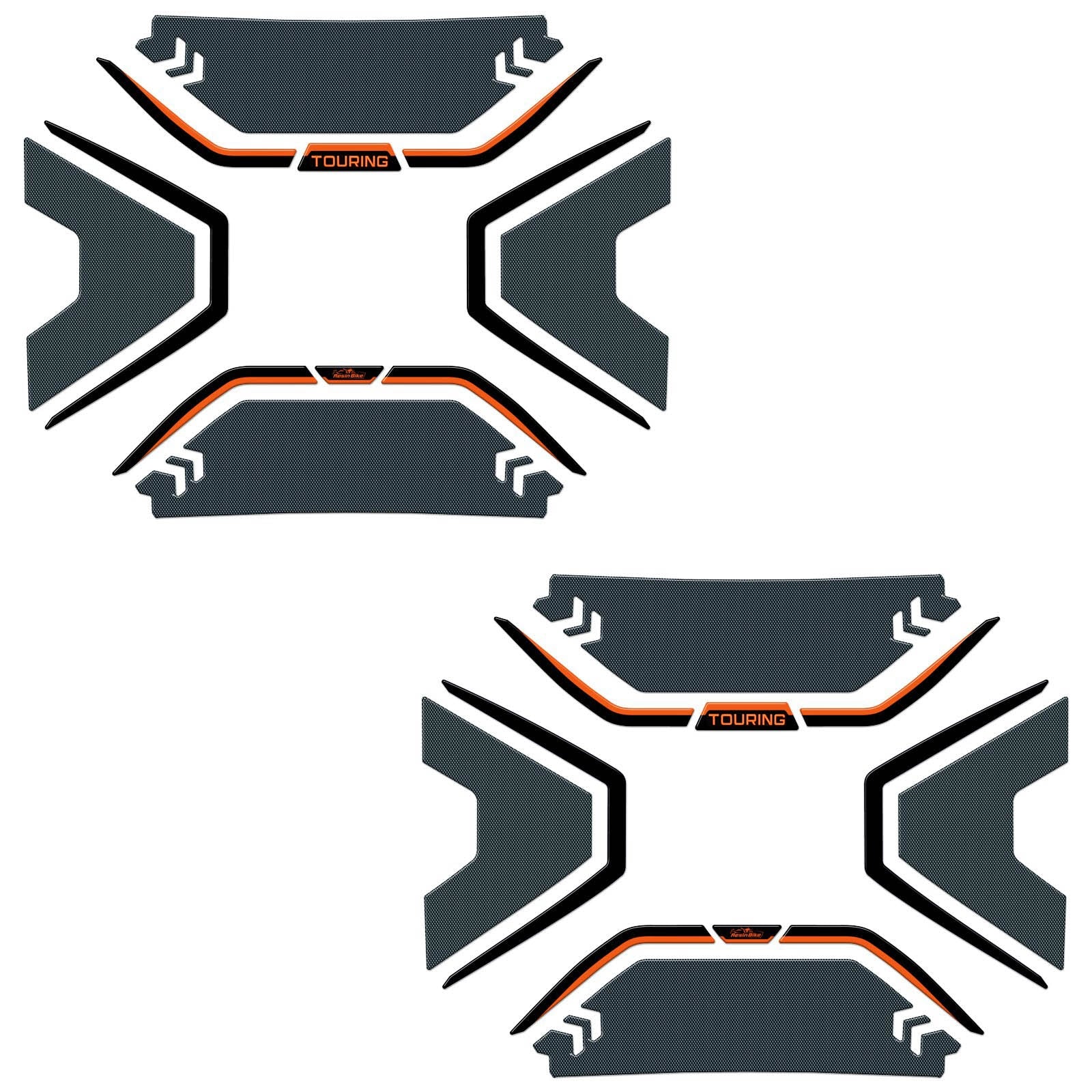 Resin Bike 3D Motorcycle Stickers - Panniers | KTM 1290 Super Adventure S 2021>Current -   Pyramid Motorcycle Accessories