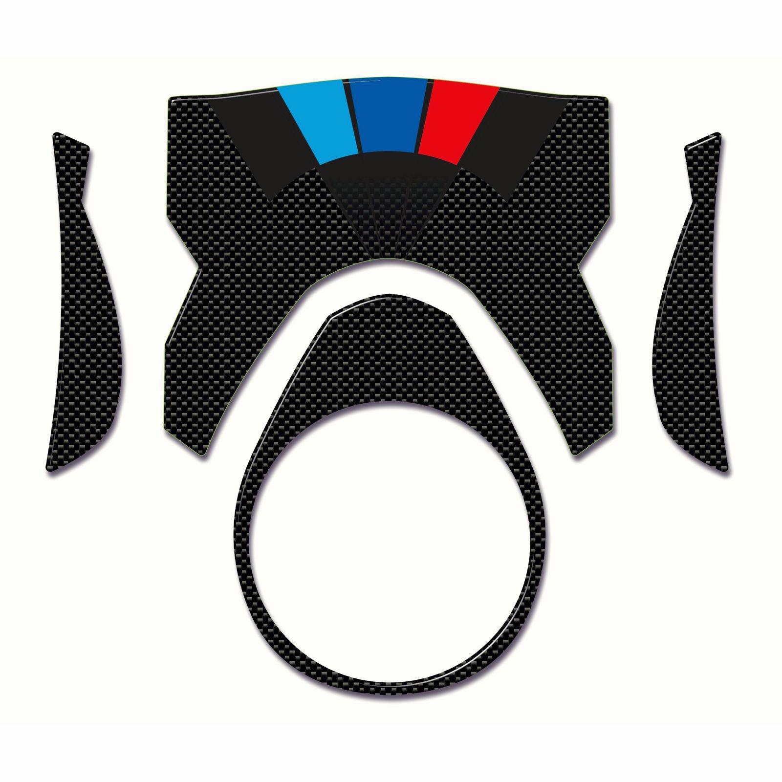 Resin Bike 3D Motorcycle Stickers - Tank Pad | BMW R 1200 GS 2013>2016 -   Pyramid Motorcycle Accessories