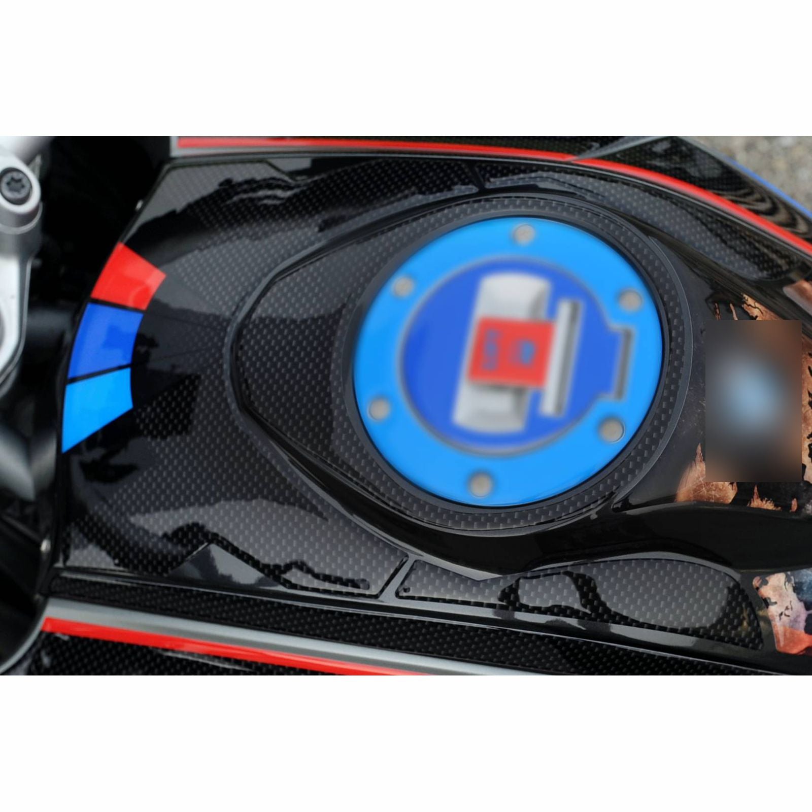 Resin Bike 3D Motorcycle Stickers - Tank Pad | BMW R 1200 GS 2013>2016 -   Pyramid Motorcycle Accessories