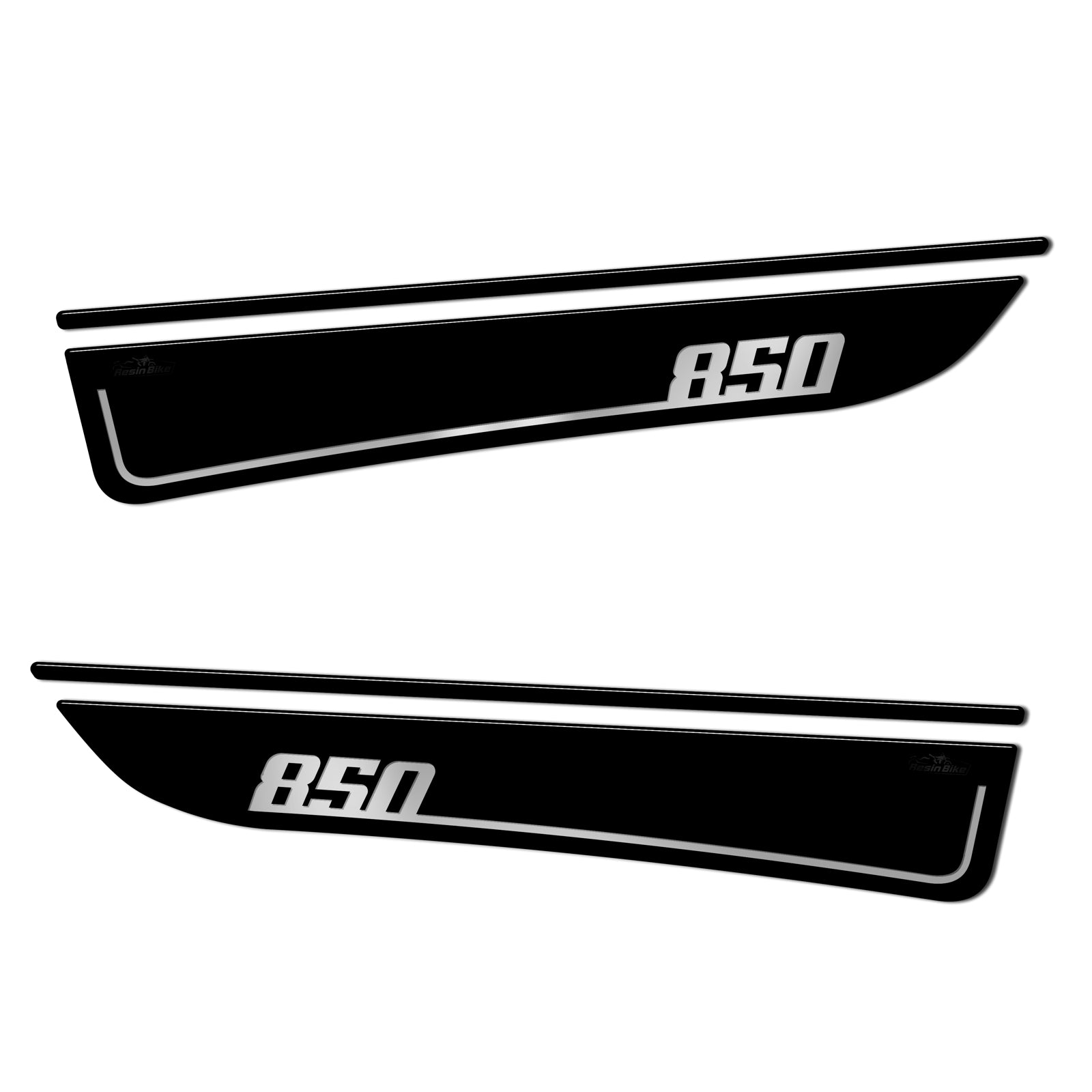 Resin Bike 3D Motorcycle Stickers - Tank Sides | Moto Guzzi V7 2021>Current RB-1000451800005 -   Pyramid Motorcycle Accessories