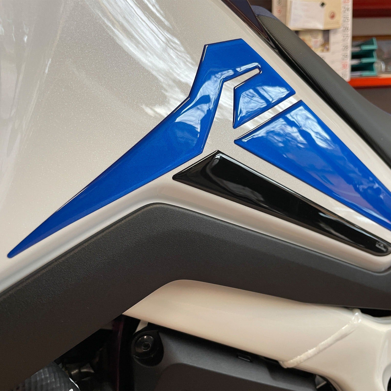 Resin Bike 3D Motorcycle Stickers - Tank Sides | Honda CRF 1100 L Africa Twin 2022>2023 -   Pyramid Motorcycle Accessories