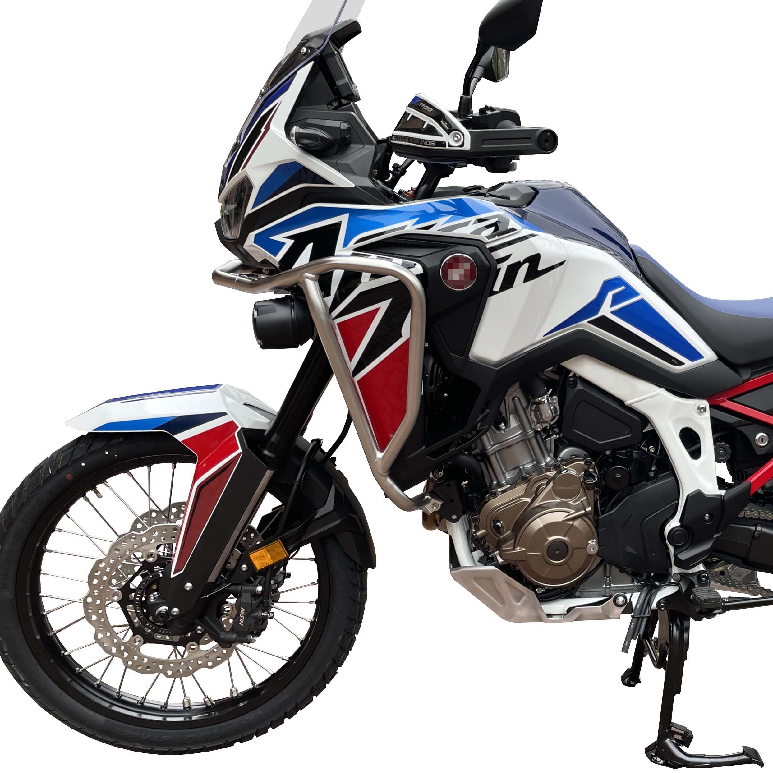 Resin Bike 3D Motorcycle Stickers - Tank Sides | Honda CRF 1100 L Africa Twin 2022>2023 -   Pyramid Motorcycle Accessories