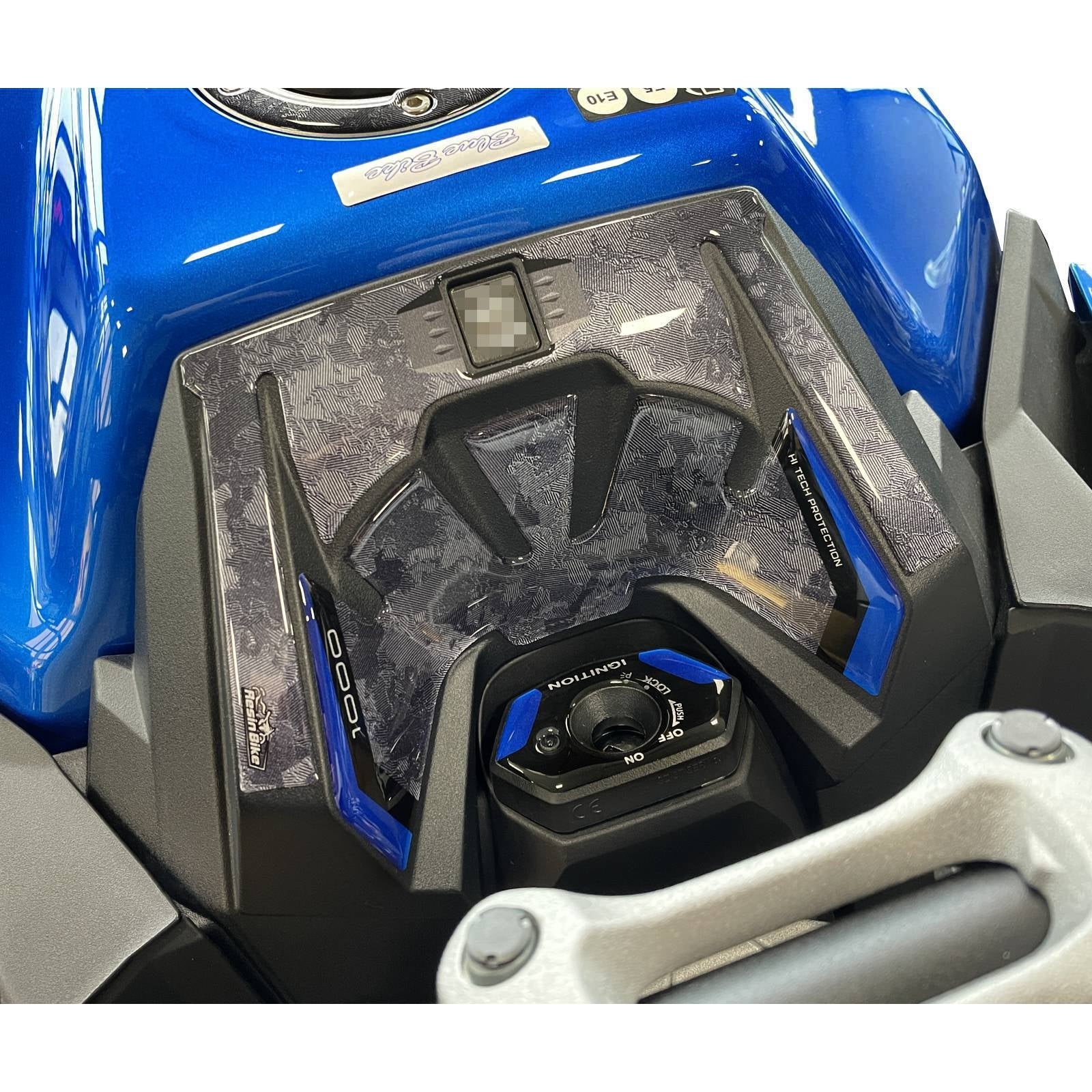 Resin Bike 3D Motorcycle Stickers - Key Area | Suzuki GSX-S1000 2021>2026 -   Pyramid Motorcycle Accessories