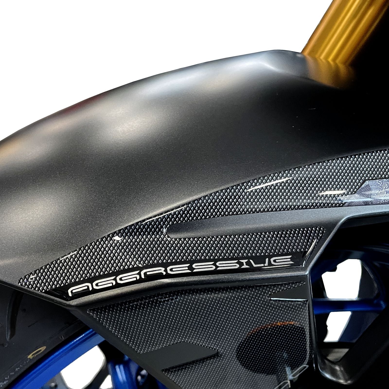 Resin Bike 3D Motorcycle Stickers - Front Fender | Suzuki GSX-S1000 2021>2025 -   Pyramid Motorcycle Accessories