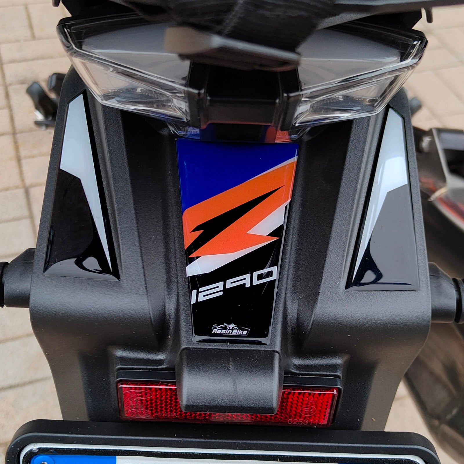Resin Bike 3D Motorcycle Stickers - Tail Section | KTM 1290 Super Adventure R 2021>Current -   Pyramid Motorcycle Accessories