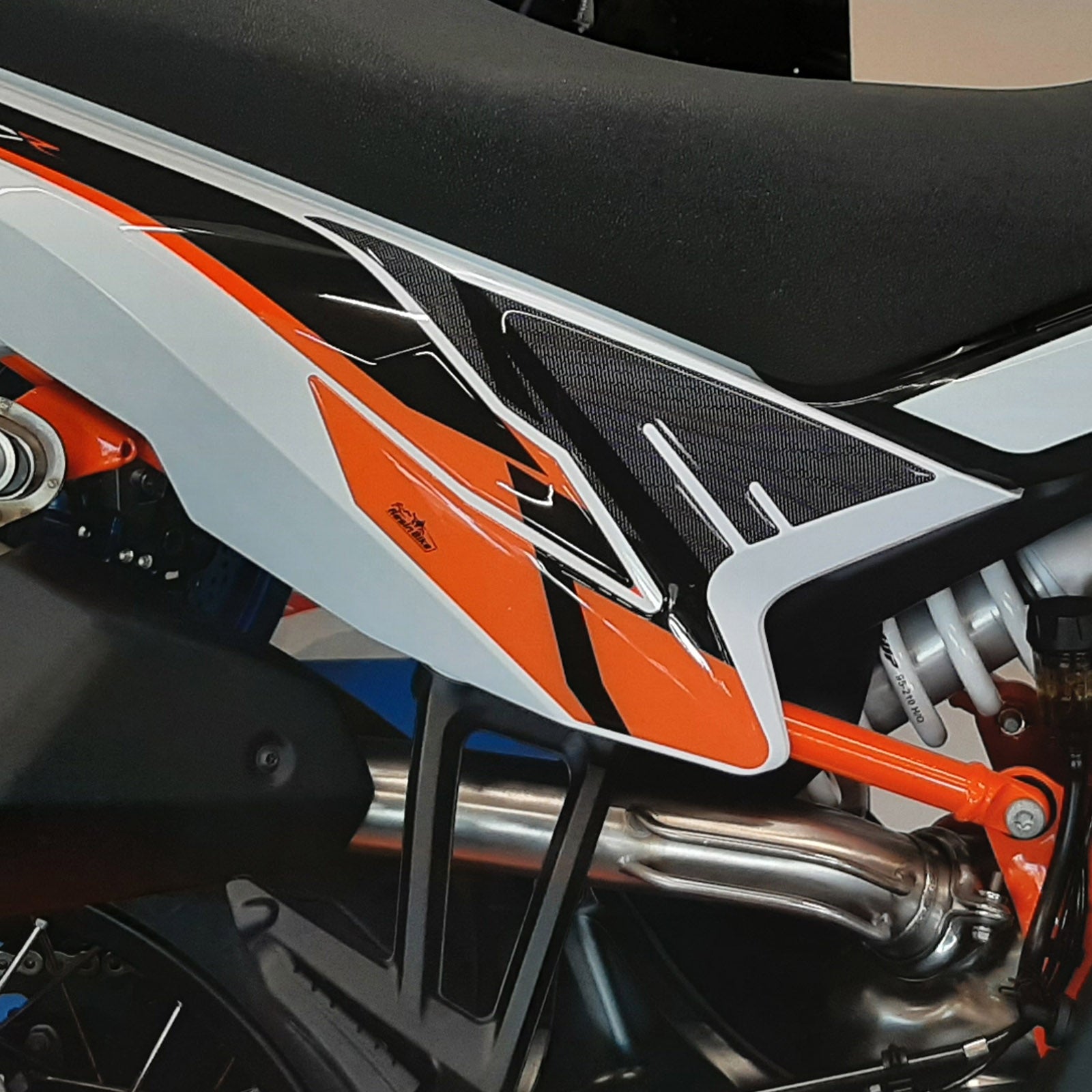 Resin Bike 3D Motorcycle Stickers - Tank Sides | KTM 890 Adventure R 2021>2025 -   Pyramid Motorcycle Accessories