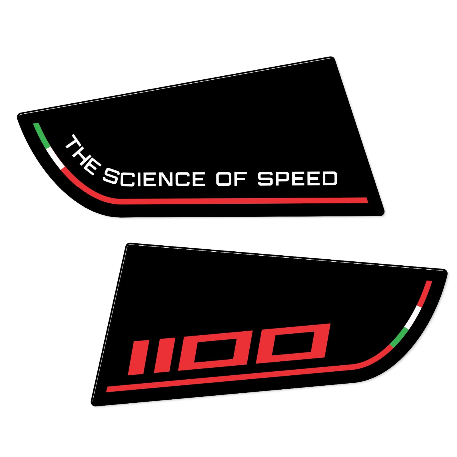 Resin Bike 3D Motorcycle Stickers - Tank Sides | Ducati Panigale V4 2018>2022 -   Pyramid Motorcycle Accessories
