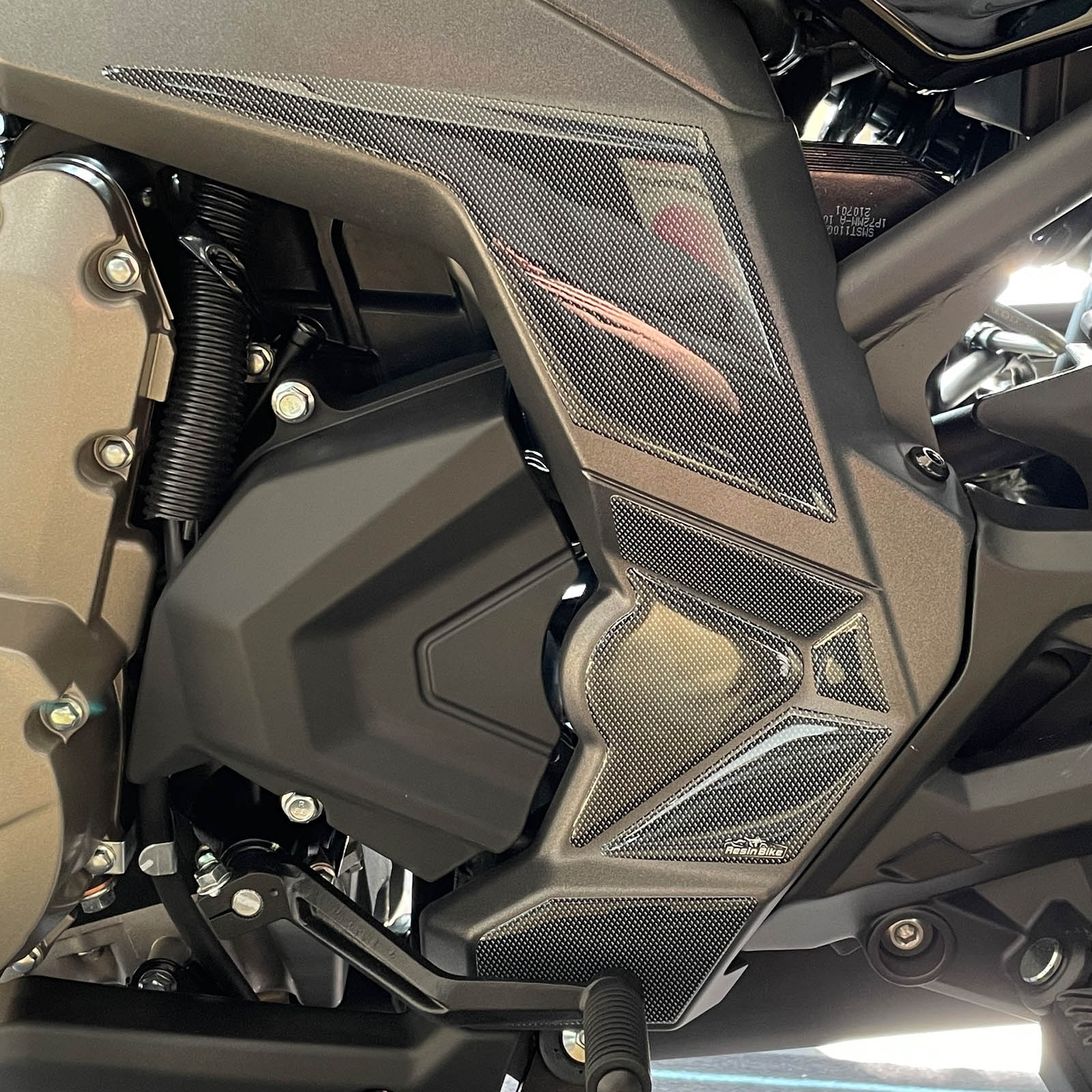 Resin Bike 3D Motorcycle Stickers - Tank Sides | CFMoto 650NK 2021>2024 RB-1000457700002 -   Pyramid Motorcycle Accessories