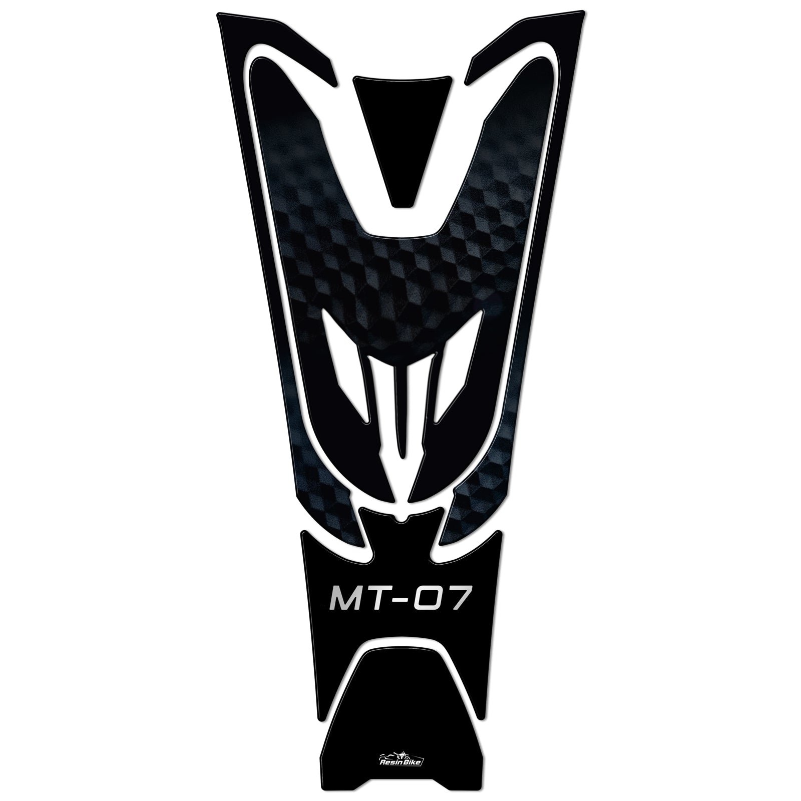 Resin Bike 3D Motorcycle Stickers - Tank Pad | Yamaha MT-07 2021>2024 RB-1000458400000 -   Pyramid Motorcycle Accessories