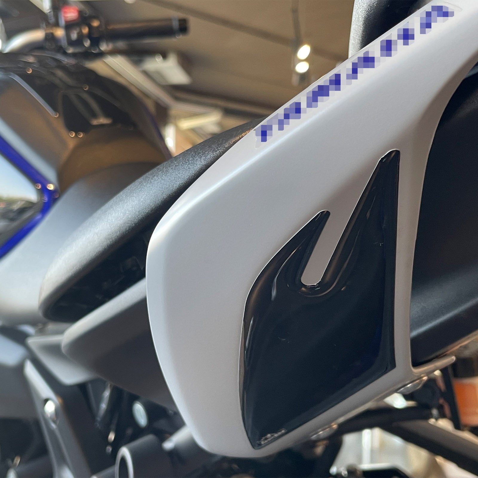 Resin Bike 3D Motorcycle Stickers - Tail Section | Yamaha MT-07 2021>2024 -   Pyramid Motorcycle Accessories
