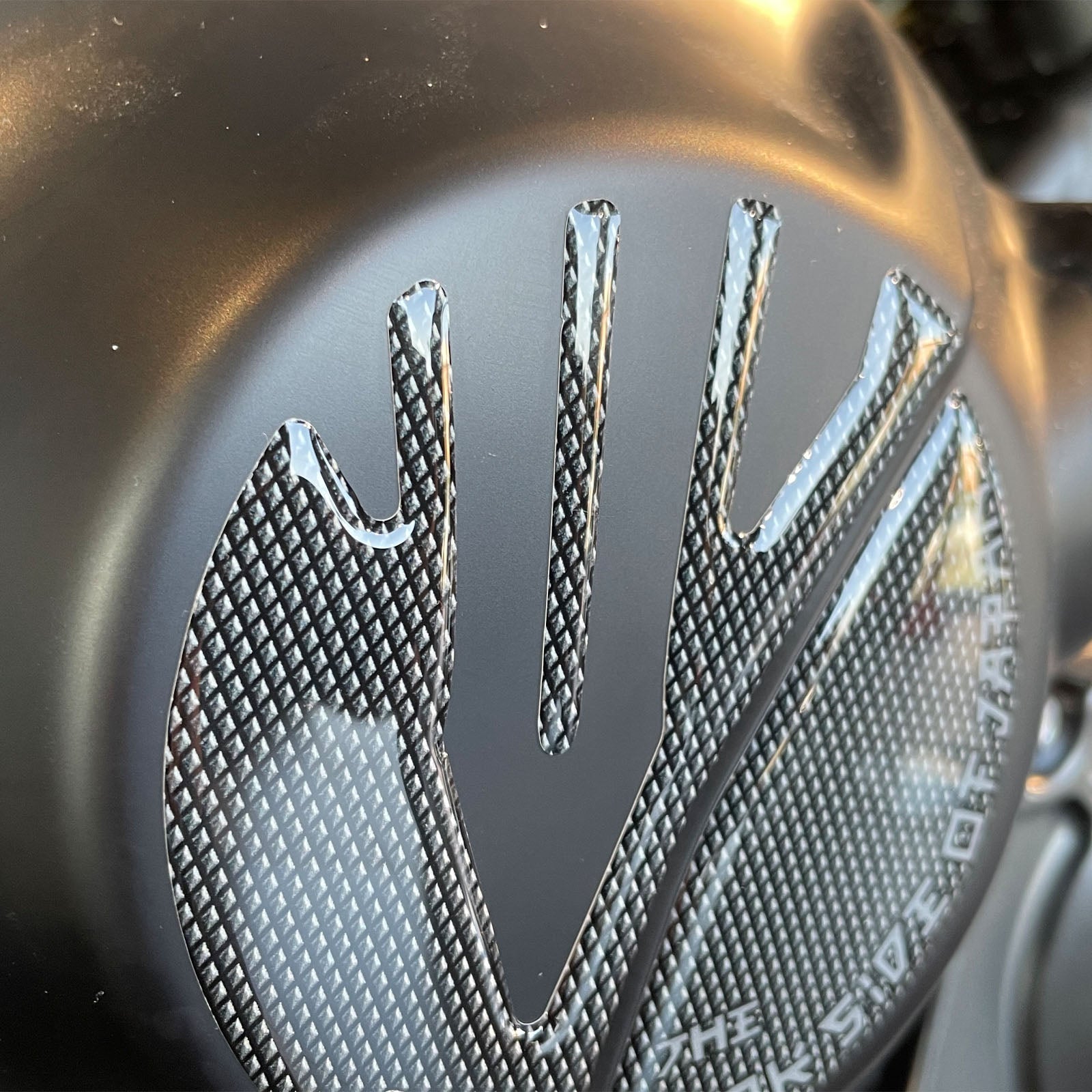 Resin Bike 3D Motorcycle Stickers - Variator Cover | Yamaha MT-09 2021>2023 -   Pyramid Motorcycle Accessories