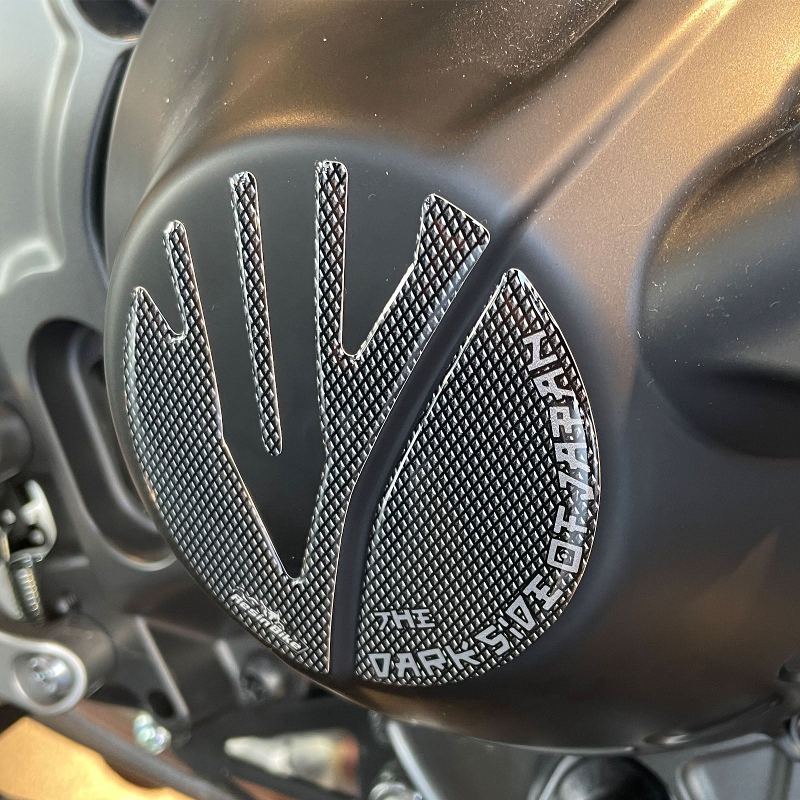 Resin Bike 3D Motorcycle Stickers - Variator Cover | Yamaha MT-09 2021>2023 -   Pyramid Motorcycle Accessories