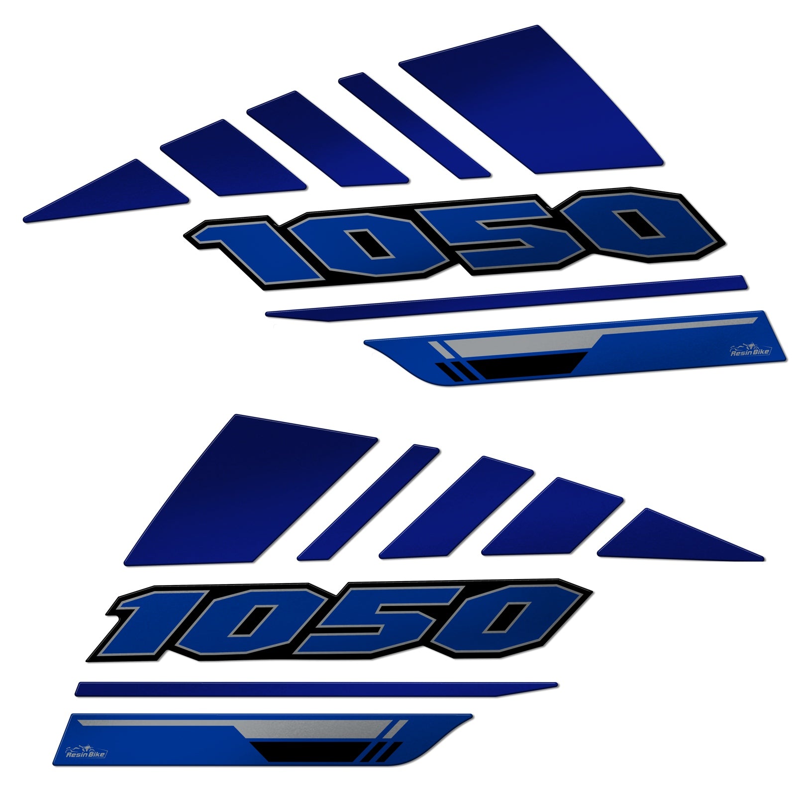 Resin Bike 3D Motorcycle Stickers - Tank Sides | Suzuki V-Strom 1050 / 1050XT 2020>2023 RB-1000460100004 -   Pyramid Motorcycle Accessories