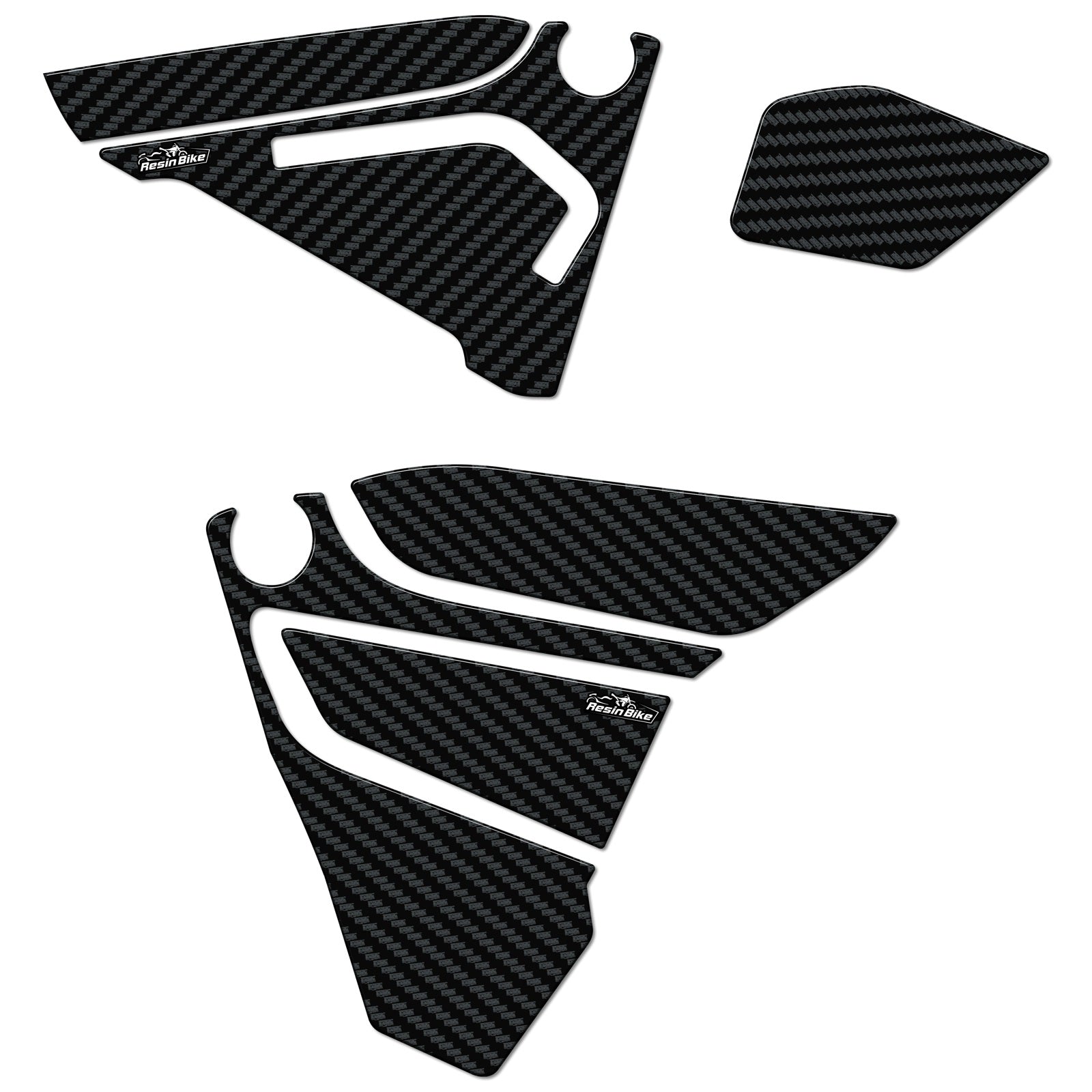 Resin Bike 3D Motorcycle Stickers - Tank Sides | BMW R 1250 GS/GSA 2021>2024 -   Pyramid Motorcycle Accessories