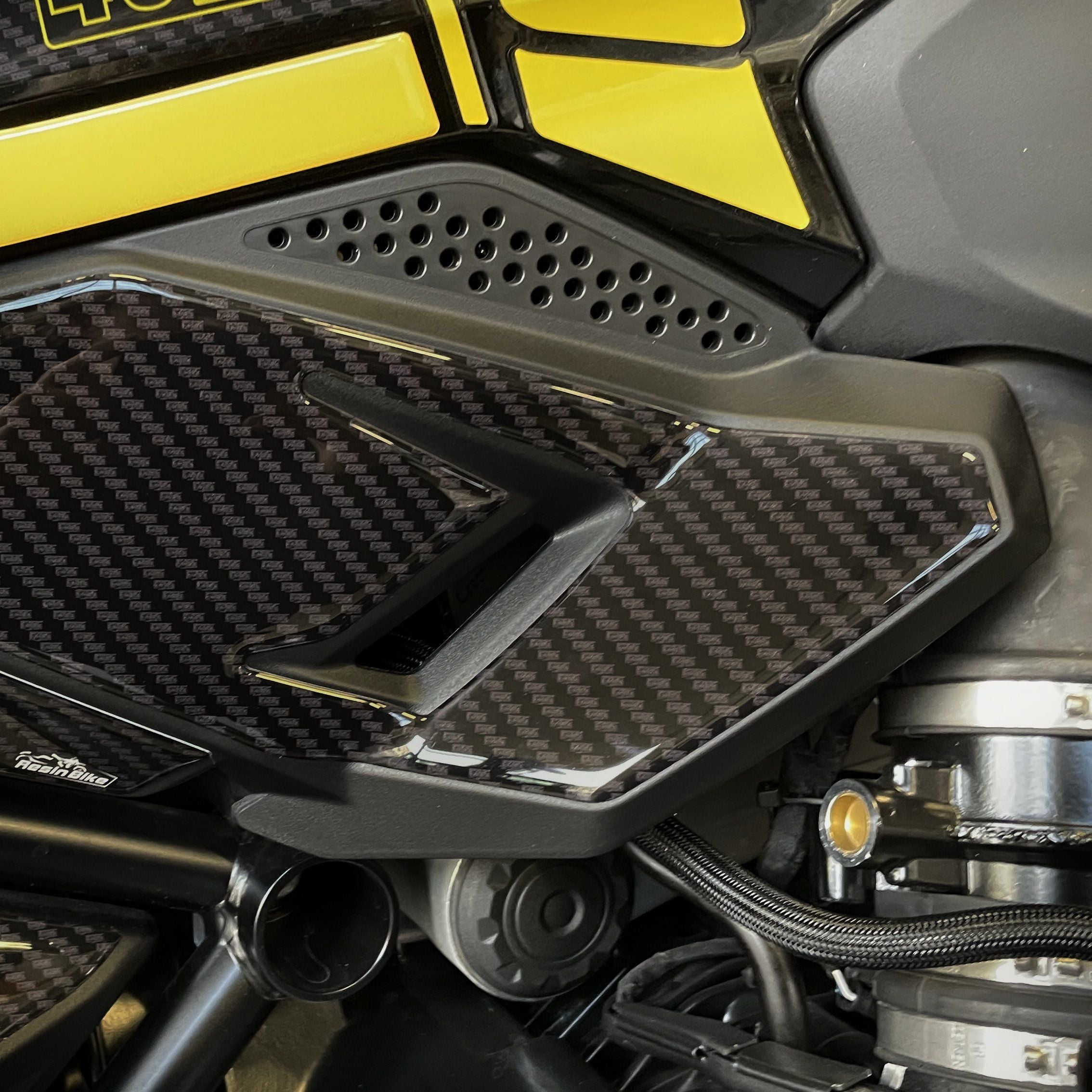 Resin Bike 3D Motorcycle Stickers - Tank Sides | BMW R 1250 GS 2021>2024 -   Pyramid Motorcycle Accessories
