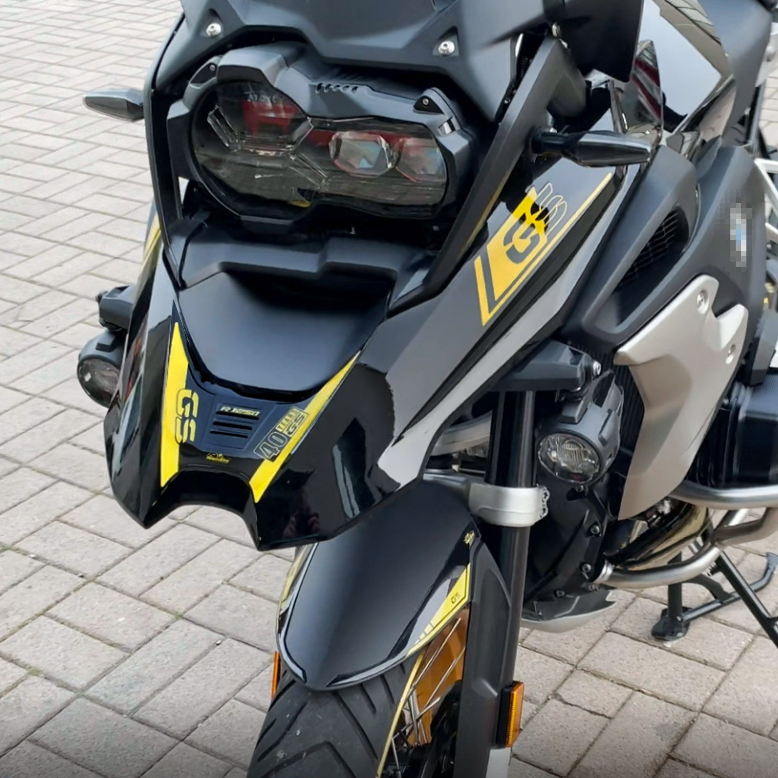 Resin Bike 3D Motorcycle Stickers - Beak | BMW R 1250 GS 2020>2021 -   Pyramid Motorcycle Accessories