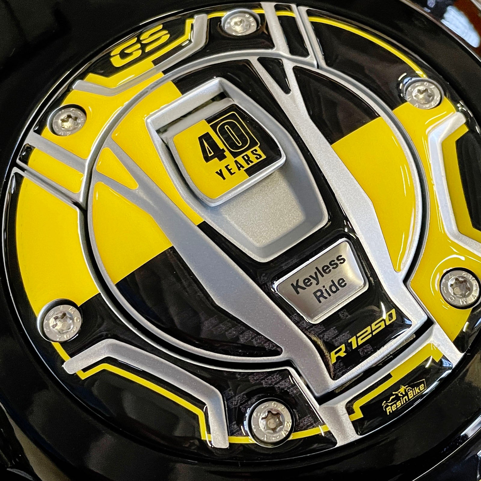 Resin Bike 3D Motorcycle Stickers - Fuel Cap | BMW R 1250 GS 2020>2021 -   Pyramid Motorcycle Accessories