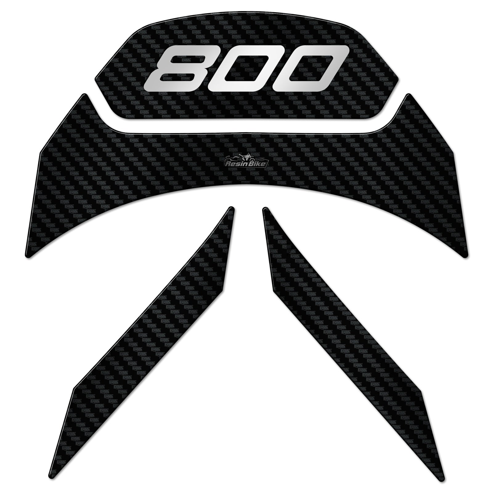 Resin Bike 3D Motorcycle Stickers - Headlight | Benelli Leoncino 800 2022>2026 -   Pyramid Motorcycle Accessories