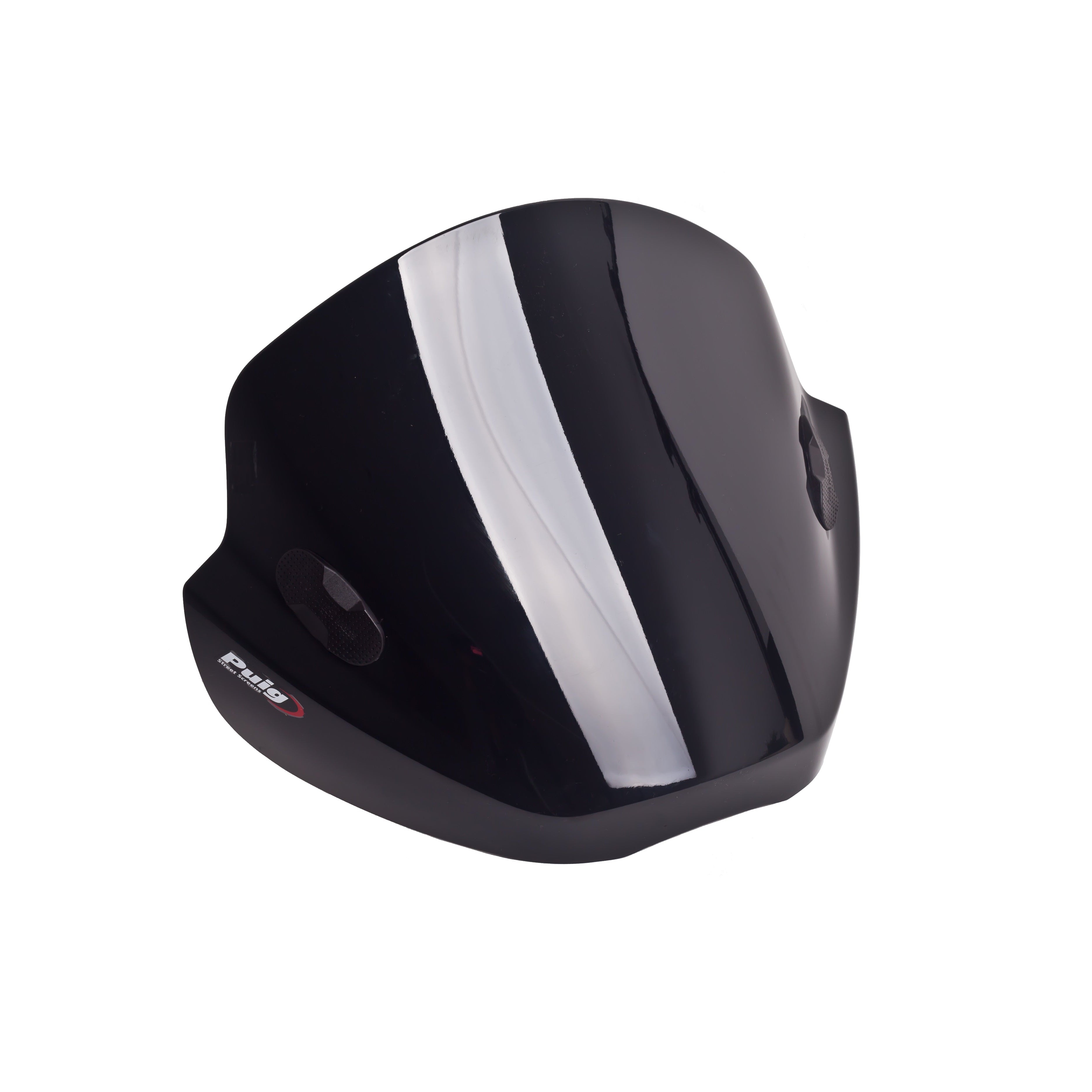Puig Trend Universal Handlebar Mounted Screen | Black (Opaque) -   Pyramid Motorcycle Accessories