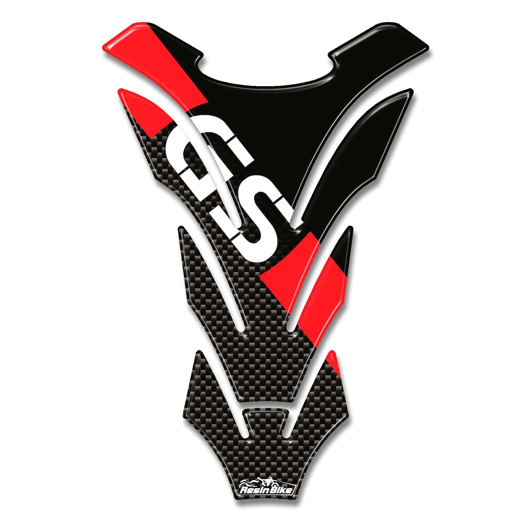 Resin Bike 3D Motorcycle Stickers - Tank Pad | BMW R 1200 GS 2012>2018 RB-B70492X0 -   Pyramid Motorcycle Accessories