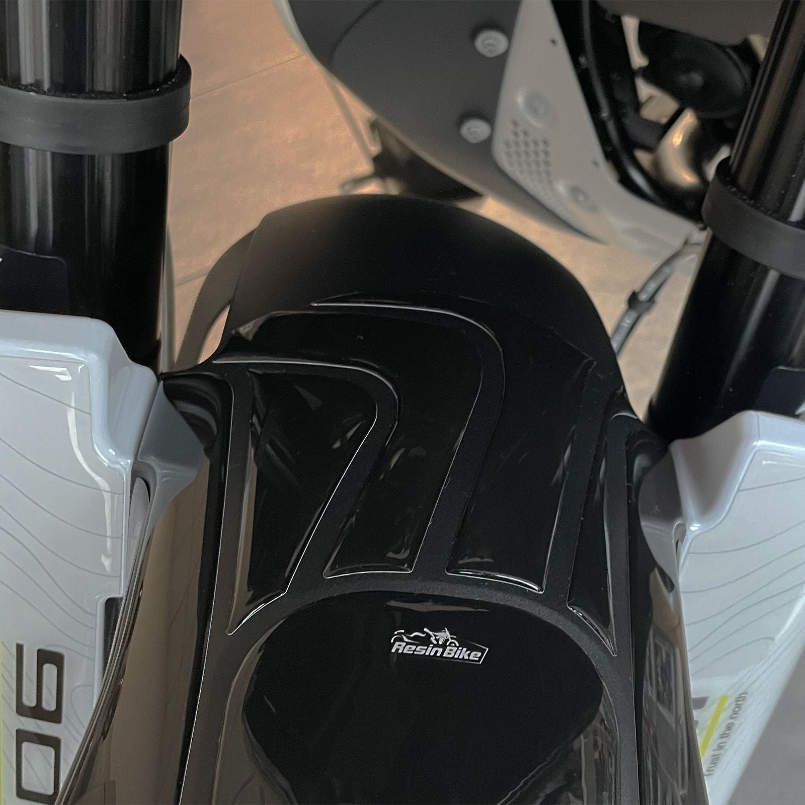 Resin Bike 3D Motorcycle Stickers - Front Fender | Husqvarna Norden 901 2022>2024 -   Pyramid Motorcycle Accessories