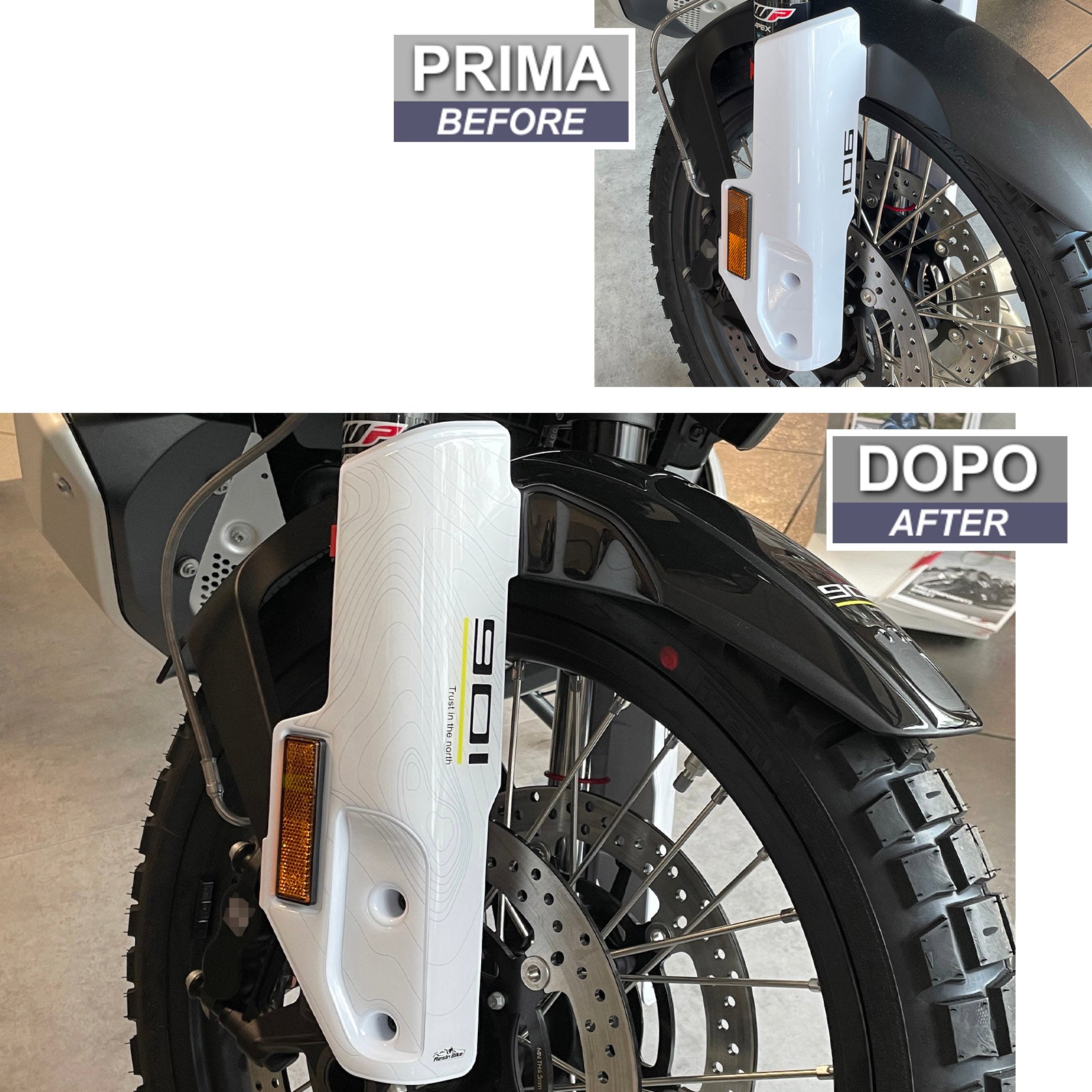 Resin Bike 3D Motorcycle Stickers - Side Panels | Husqvarna Norden 901 2022>2024 RB-1000463300005 -   Pyramid Motorcycle Accessories