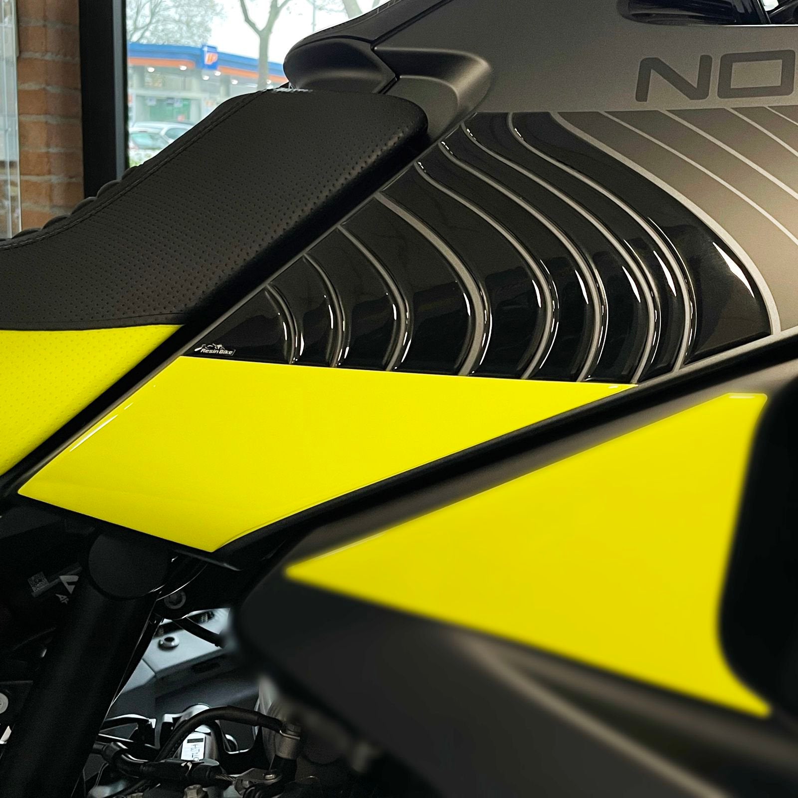 Resin Bike 3D Motorcycle Stickers - Tank Sides | Husqvarna Norden 901 2022>Current -   Pyramid Motorcycle Accessories