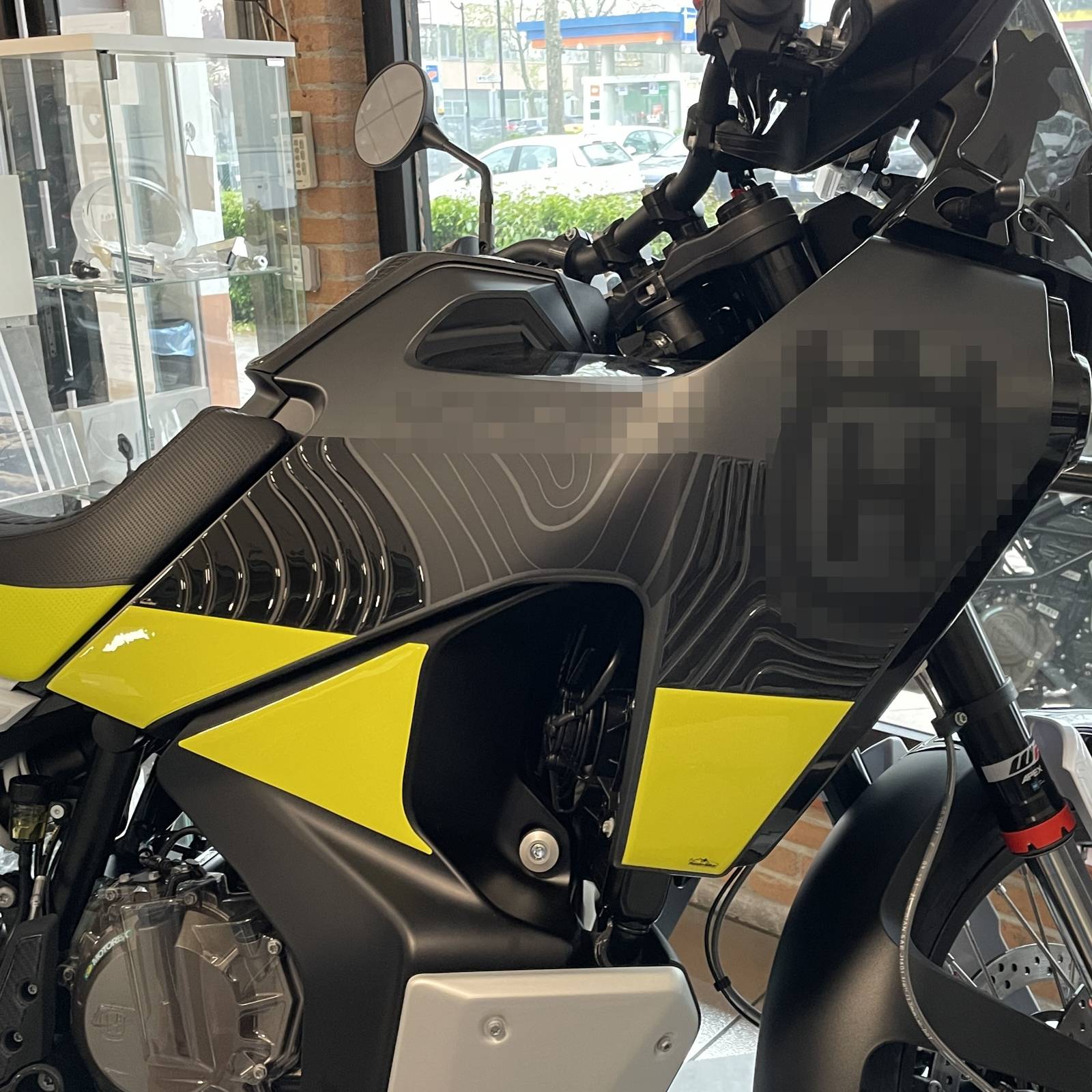 Resin Bike 3D Motorcycle Stickers - Tank Sides | Husqvarna Norden 901 2022>Current -   Pyramid Motorcycle Accessories
