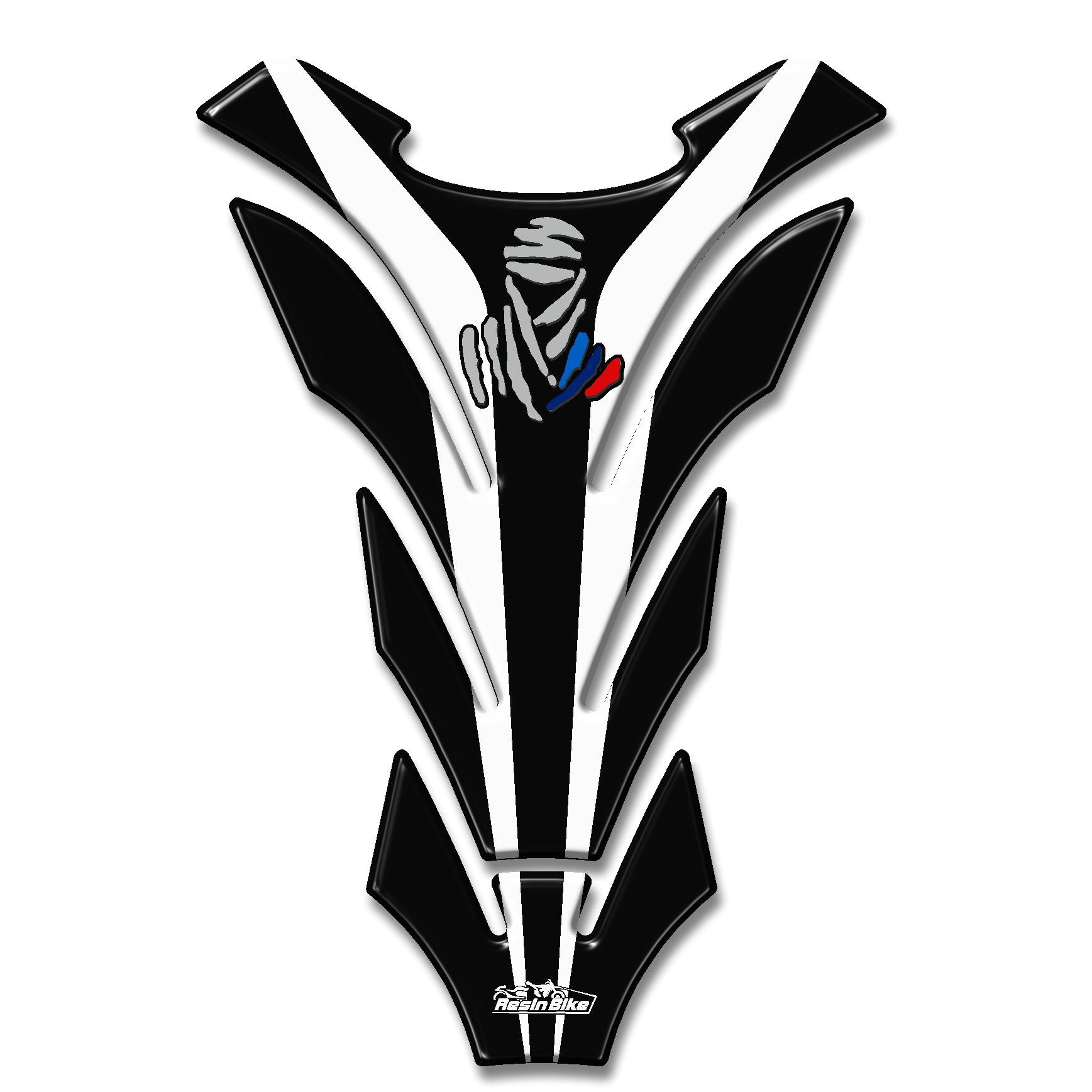 Resin Bike 3D Motorcycle Stickers - Tank Pad | Universal RB-B52150R7 -   Pyramid Motorcycle Accessories