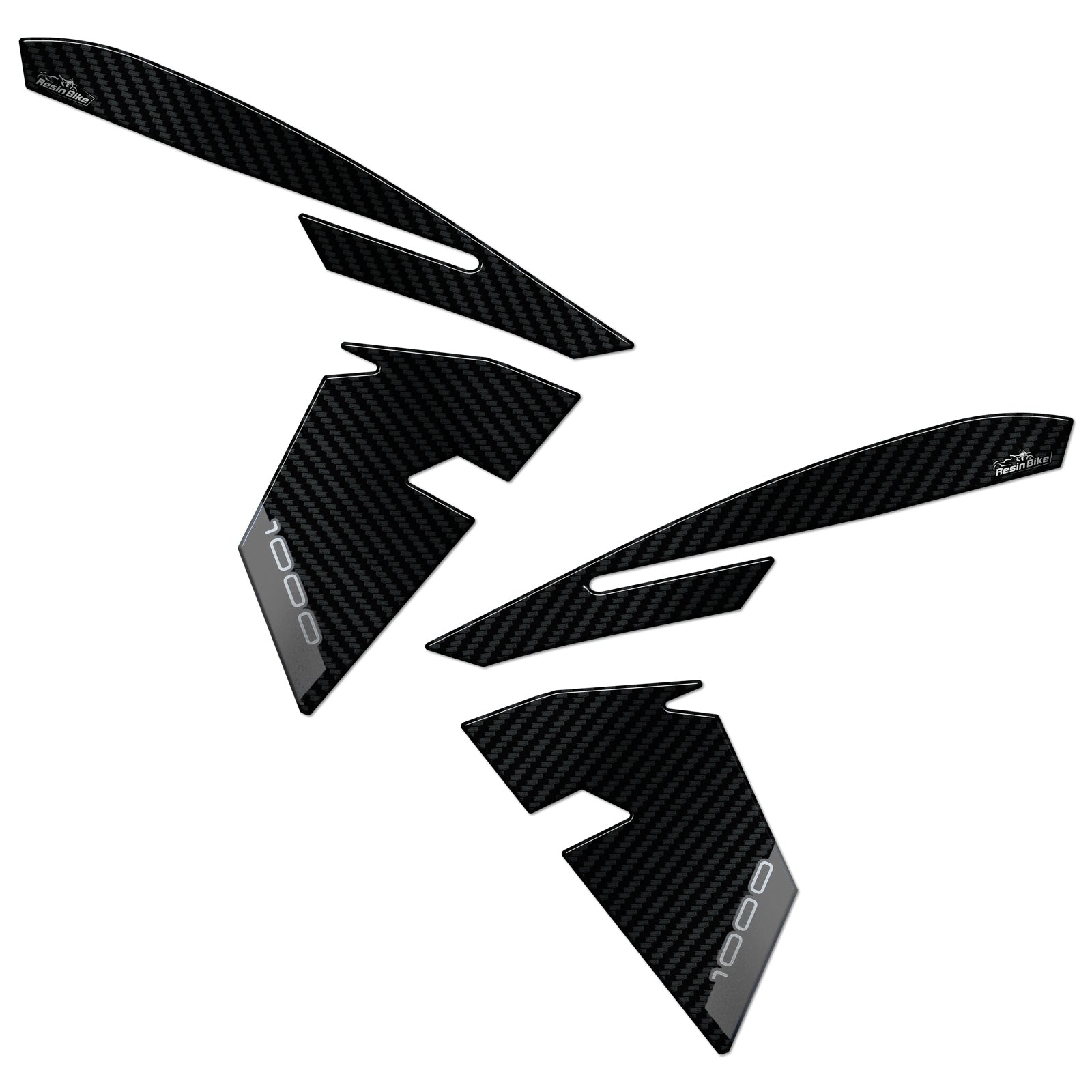 Resin Bike 3D Motorcycle Stickers - Side Panels | Suzuki GSX-S1000 GT/GT+ 2022>2025 -   Pyramid Motorcycle Accessories