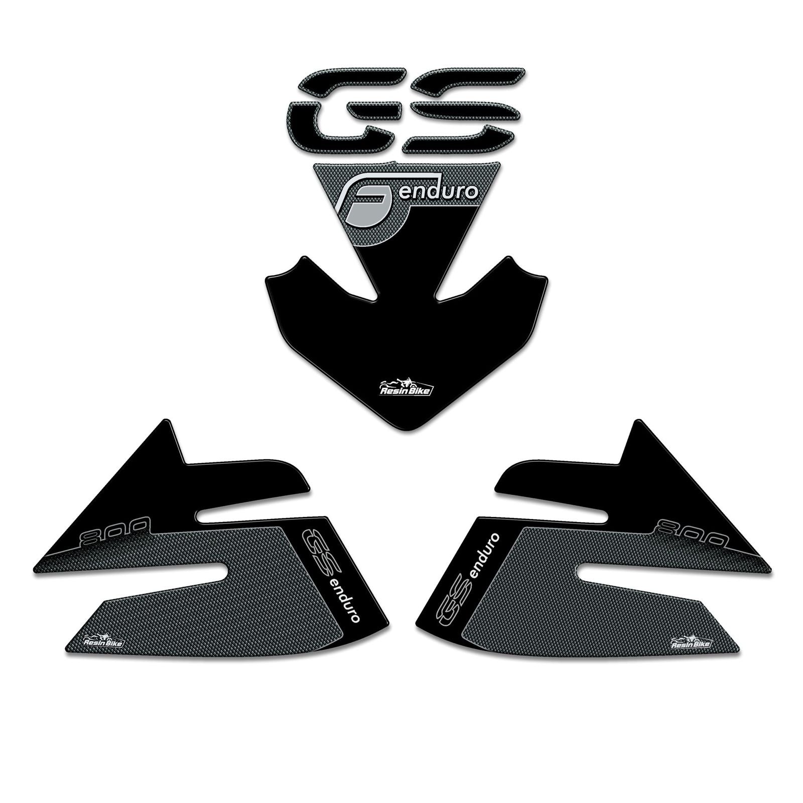 Resin Bike 3D Motorcycle Stickers - Tank Kit | BMW F 800 GS 2013>2018 -   Pyramid Motorcycle Accessories