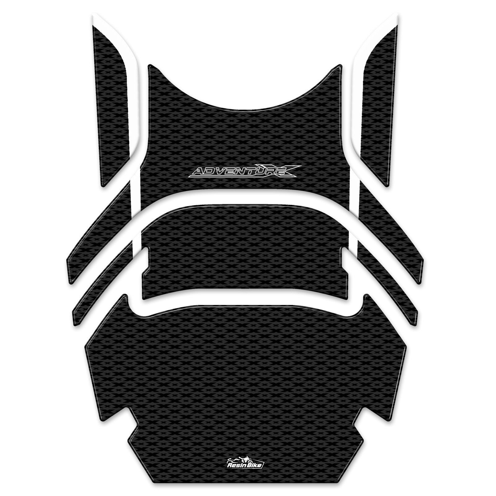 Resin Bike 3D Motorcycle Stickers - Tank Pad | Honda CB 500 X 2022>2023 RB-1000466400009 -   Pyramid Motorcycle Accessories