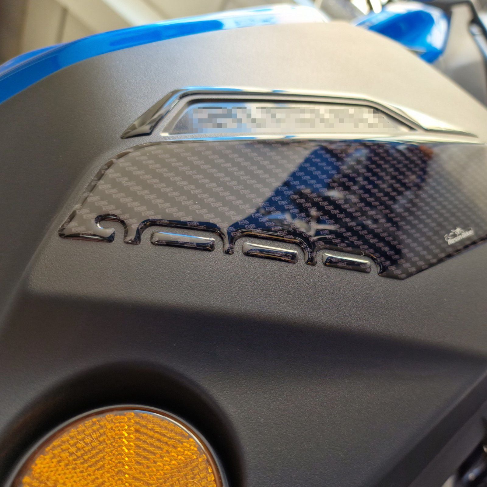 Resin Bike 3D Motorcycle Stickers - Panniers | Suzuki GSX-S1000 GT/GT+ 2022>2025 -   Pyramid Motorcycle Accessories