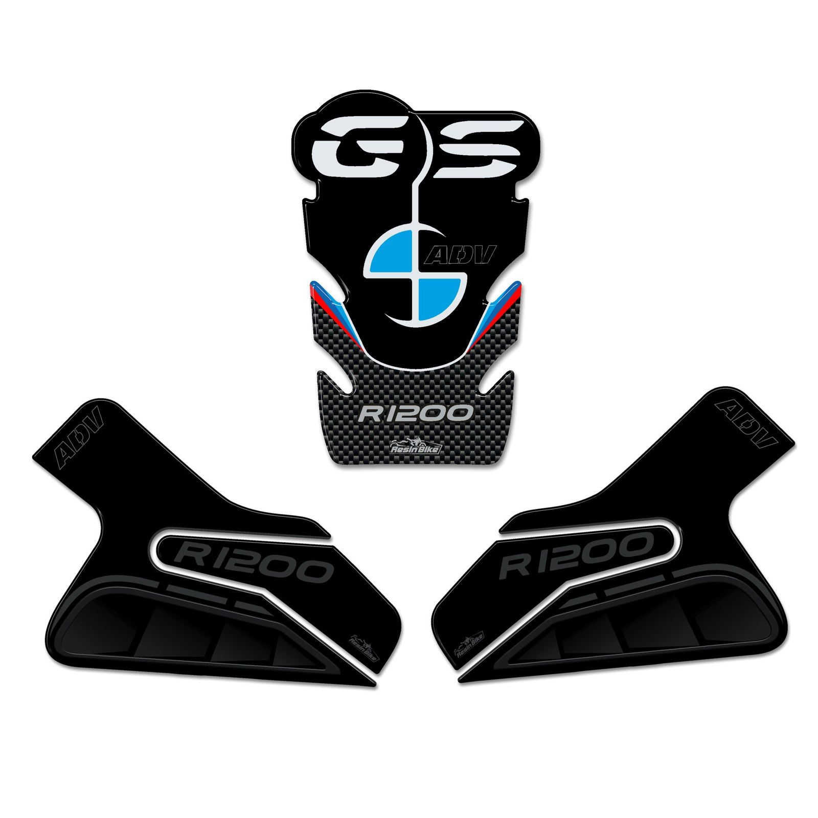 Resin Bike 3D Motorcycle Stickers - Full Kit | BMW R 1200 GS Adventure 2013>2016 -   Pyramid Motorcycle Accessories