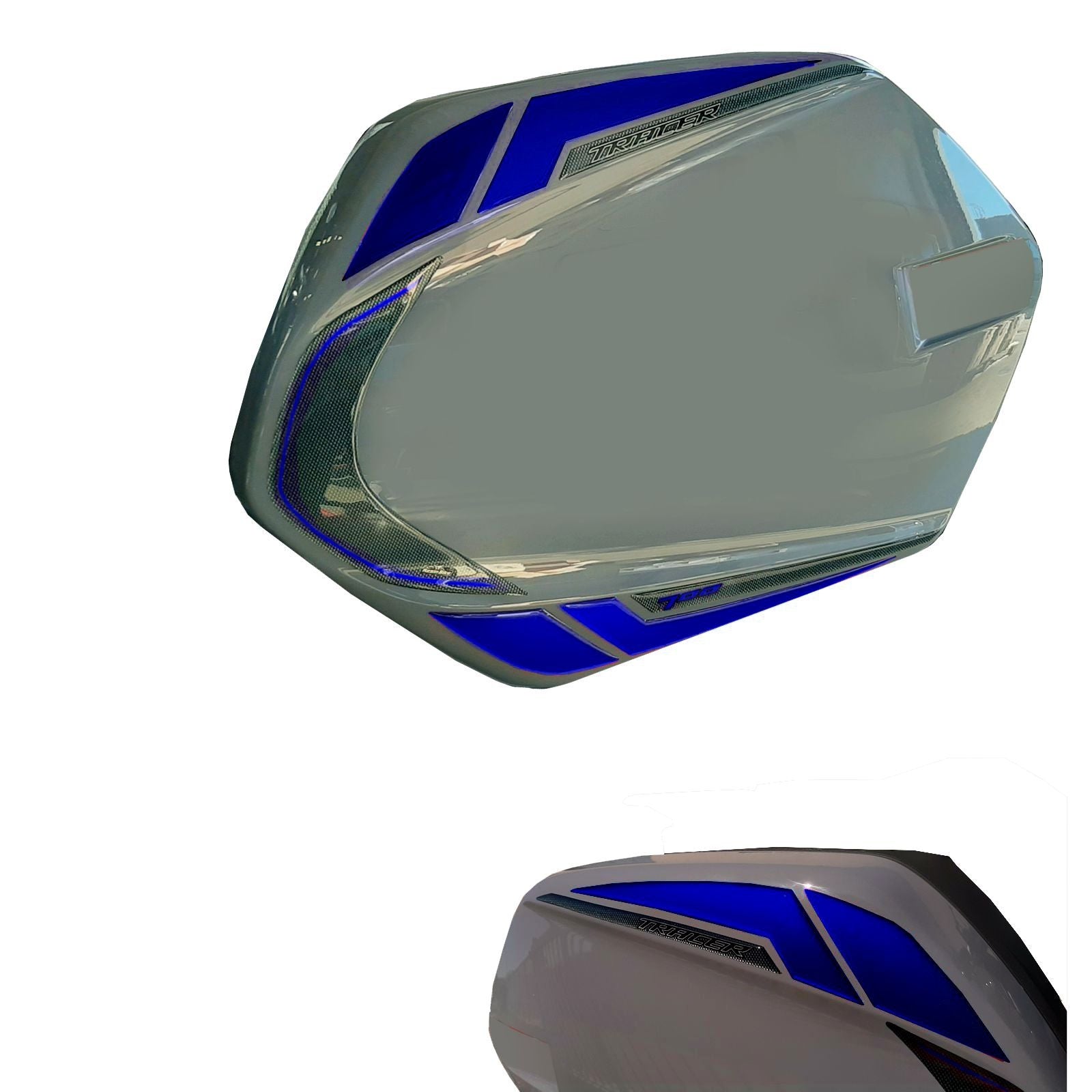 Resin Bike 3D Motorcycle Stickers - Panniers | Yamaha Tracer 700 2016>2020 RB-1000139600002 -   Pyramid Motorcycle Accessories