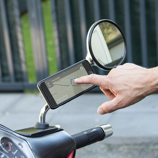 SP Connect Mirror Mount - Black - SPC/SPC+ -   Pyramid Motorcycle Accessories