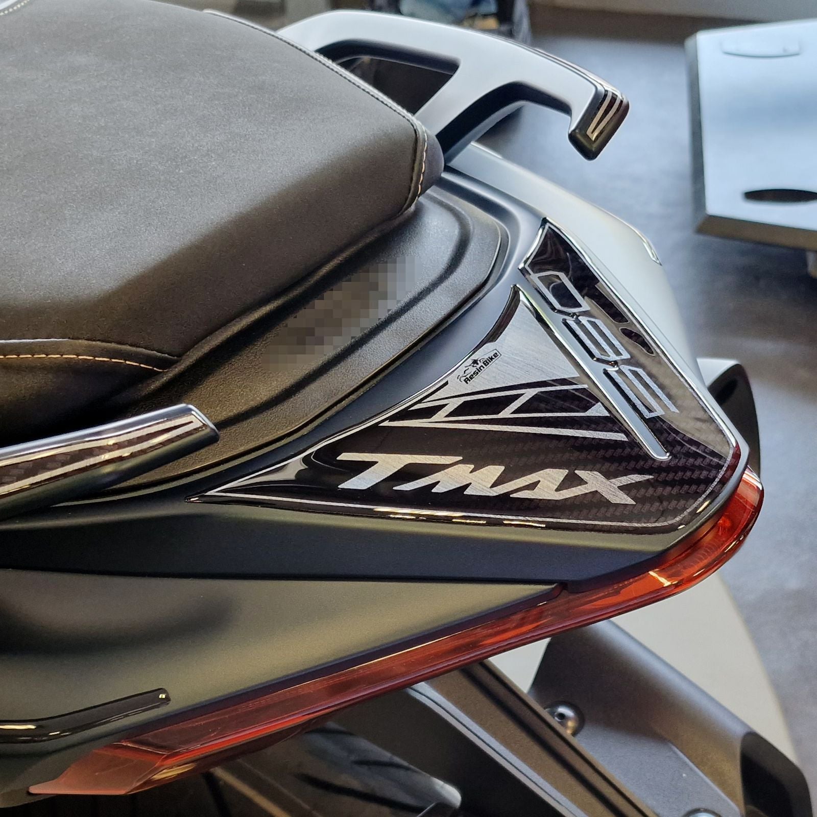 Resin Bike 3D Motorcycle Stickers - Tail Section | Yamaha TMAX 560 2022>2024 RB-1000468800005 -   Pyramid Motorcycle Accessories