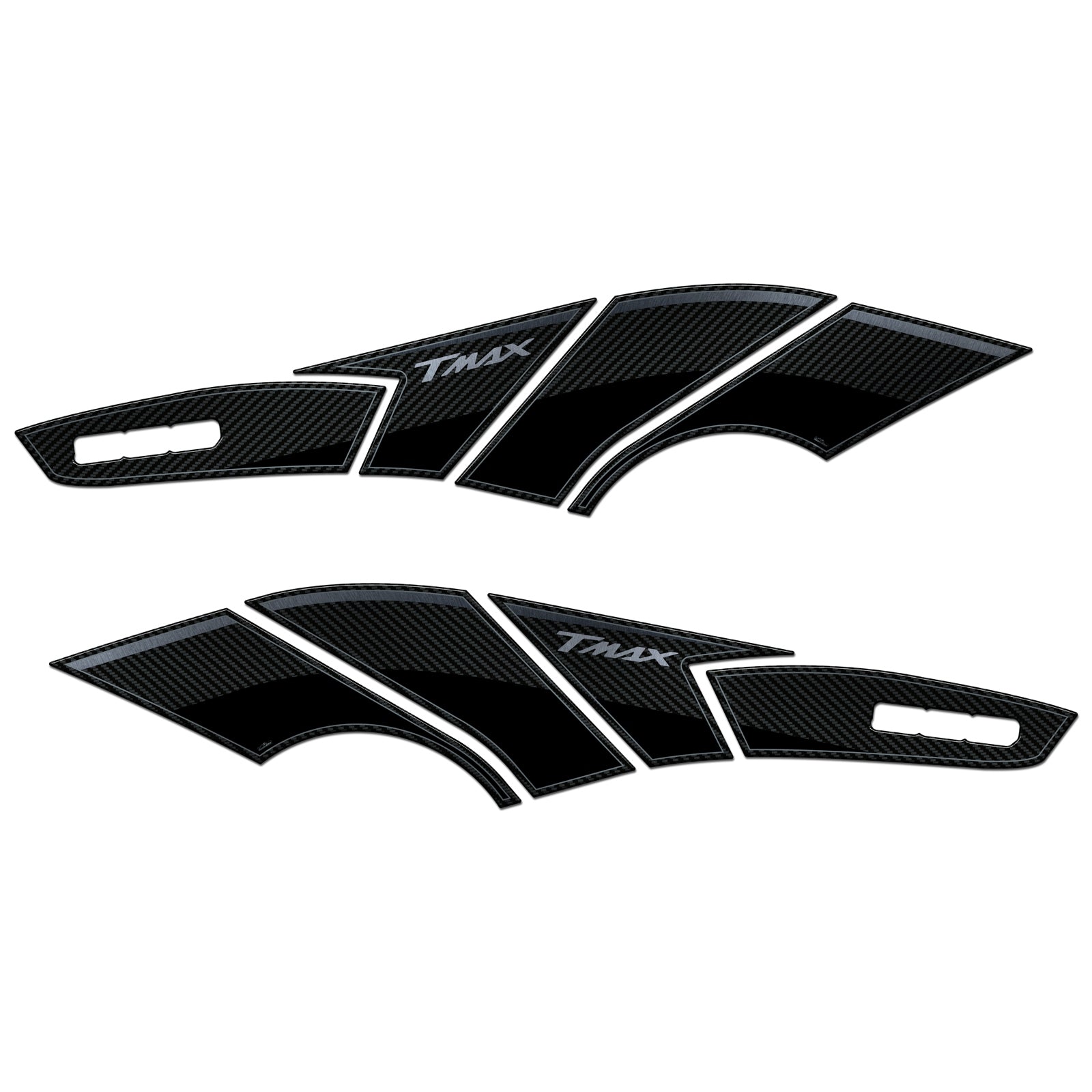 Resin Bike 3D Motorcycle Stickers - Tank Sides | Yamaha TMAX 560 2022>2024 RB-1000469600000 -   Pyramid Motorcycle Accessories