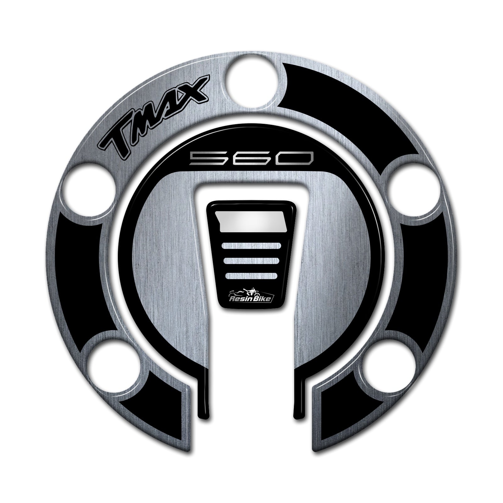 Resin Bike 3D Motorcycle Stickers - Fuel Cap | Yamaha TMAX 560 2022>2024 RB-1000469700007 -   Pyramid Motorcycle Accessories