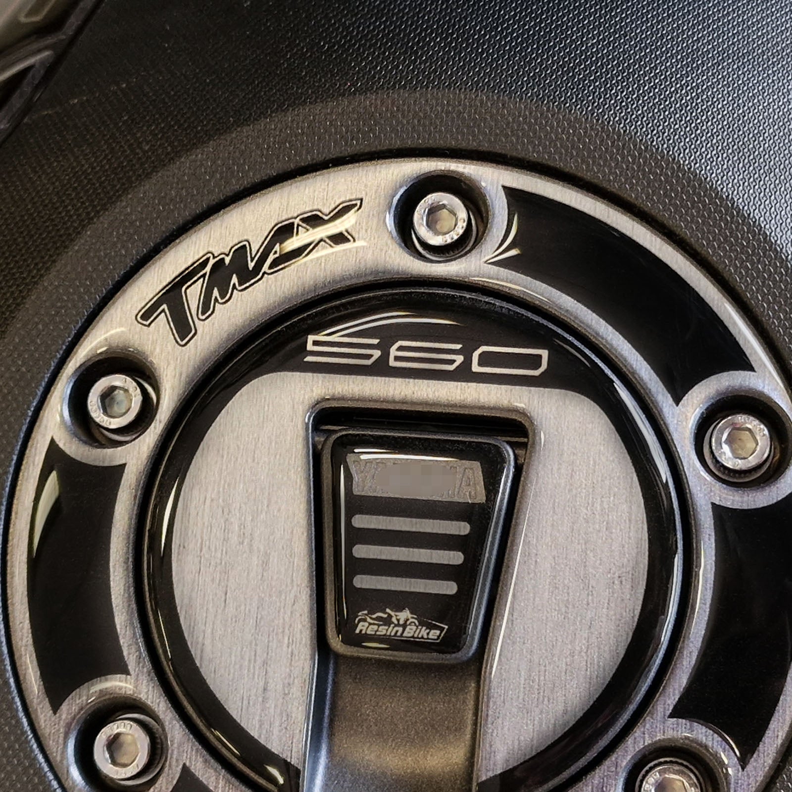 Resin Bike 3D Motorcycle Stickers - Fuel Cap | Yamaha TMAX 560 2022>2024 RB-1000469700007 -   Pyramid Motorcycle Accessories