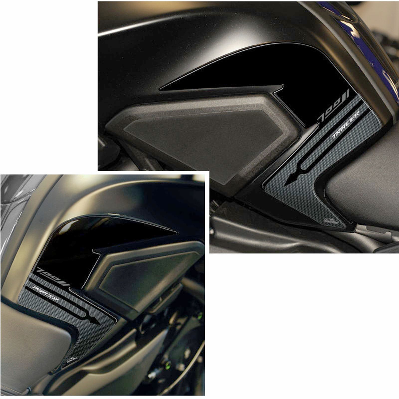 Resin Bike 3D Motorcycle Stickers - Tank Sides | Yamaha Tracer 700 2016>2020 RB-B46Q6102 -   Pyramid Motorcycle Accessories