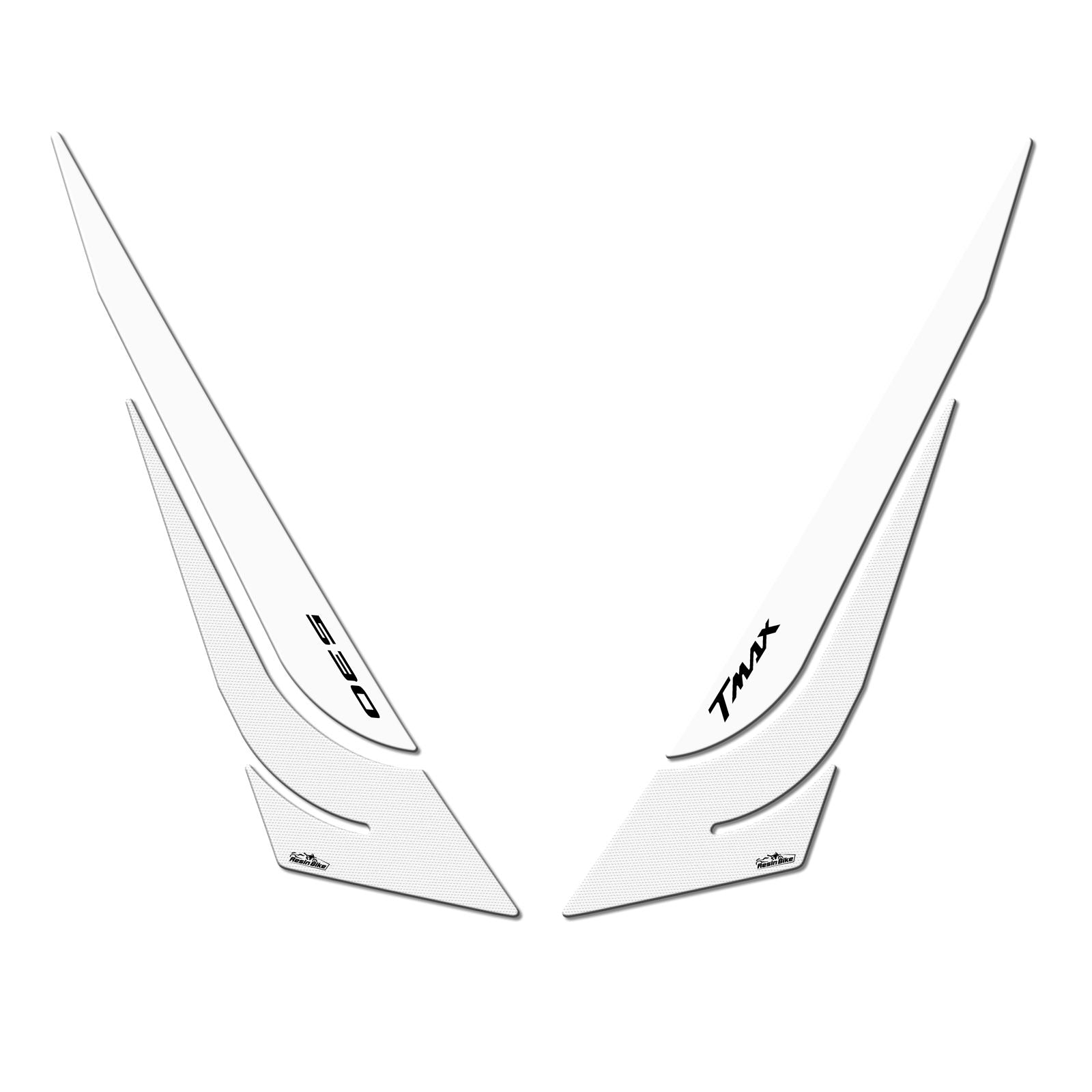 Resin Bike 3D Motorcycle Stickers - Frontal Area | Yamaha TMAX 530 2012>2016 RB-B73323X3 -   Pyramid Motorcycle Accessories