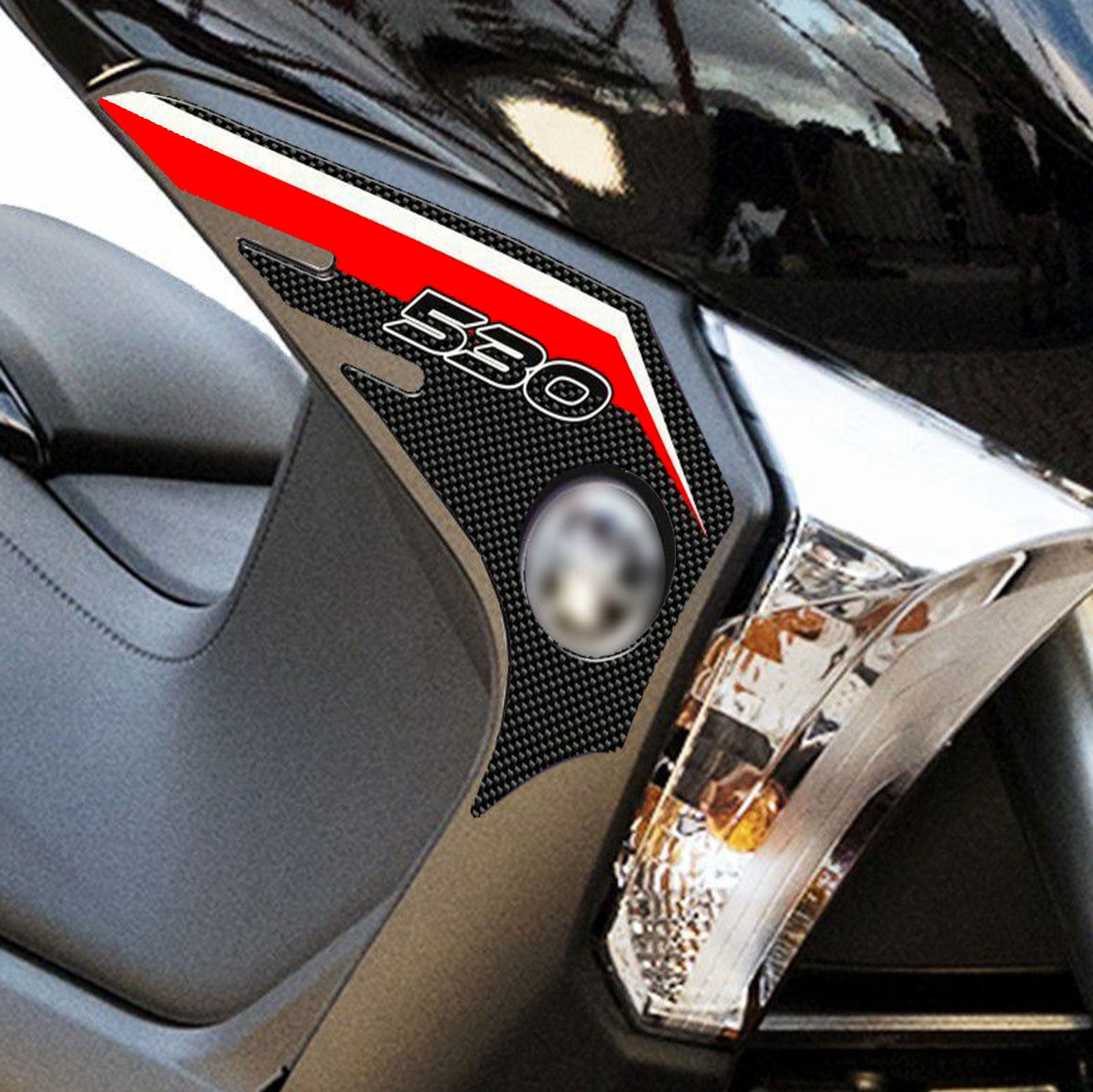 Resin Bike 3D Motorcycle Stickers - Tank Sides | Yamaha TMAX 530 2017>2019 RB-29307722 -   Pyramid Motorcycle Accessories