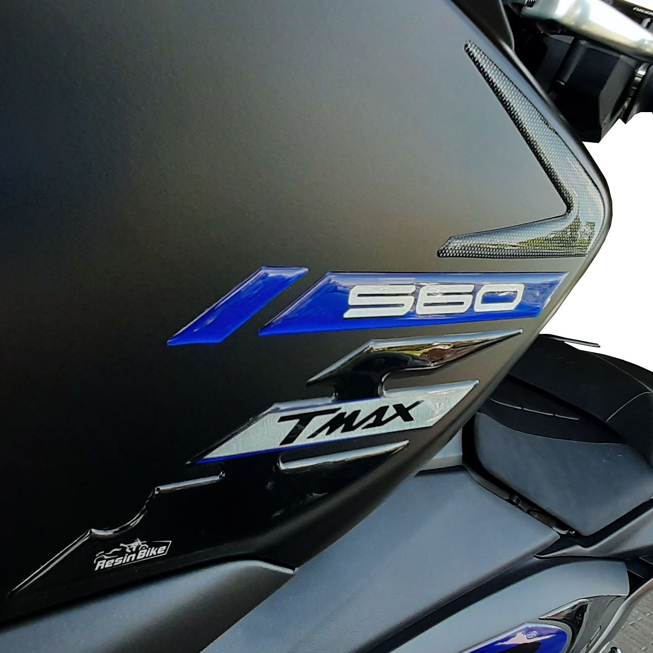 Resin Bike 3D Motorcycle Stickers - Side Panels | Yamaha TMAX 560 2021>2021 RB-1000140600008 -   Pyramid Motorcycle Accessories