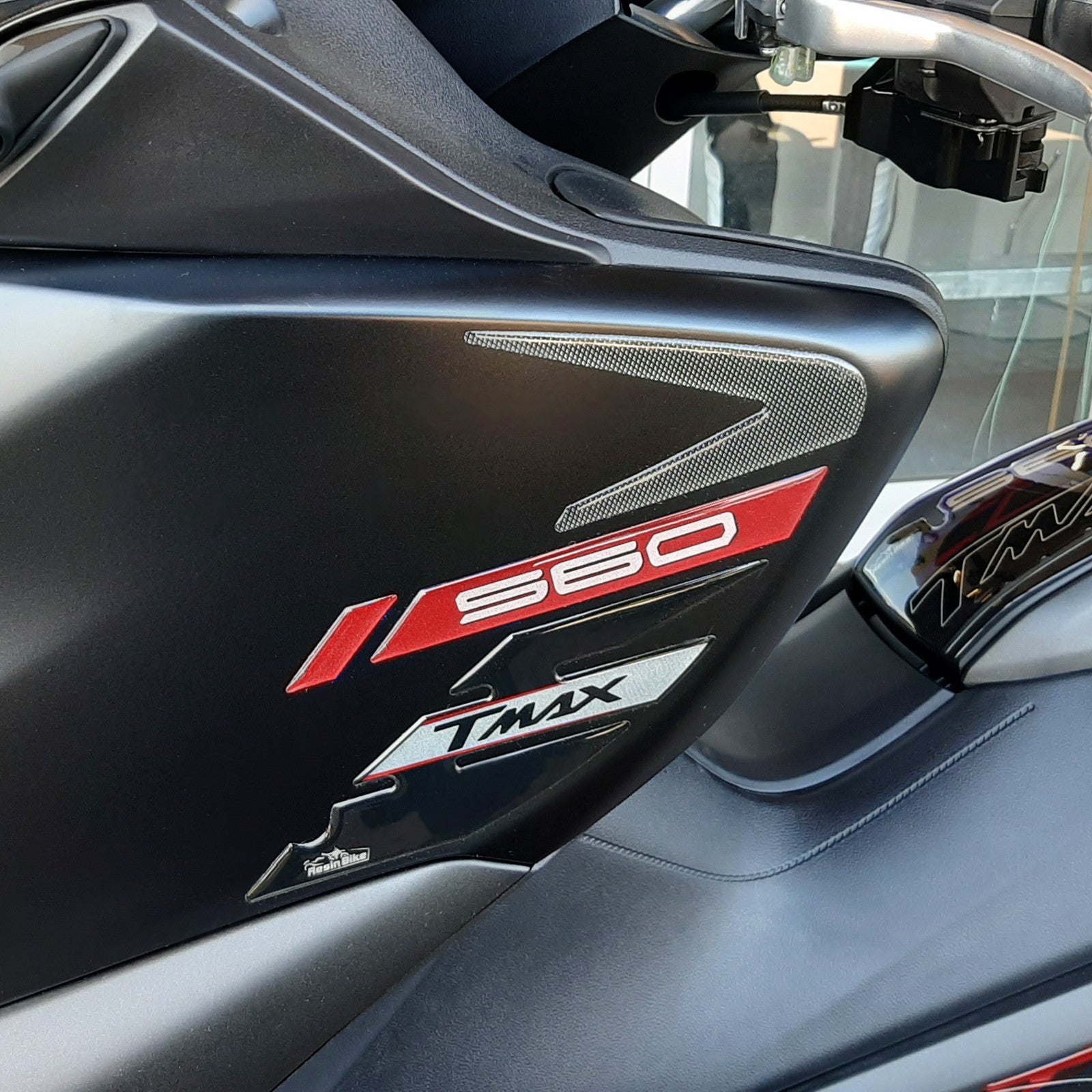 Resin Bike 3D Motorcycle Stickers - Side Panels | Yamaha TMAX 560 2021>2021 RB-1000141700004 -   Pyramid Motorcycle Accessories