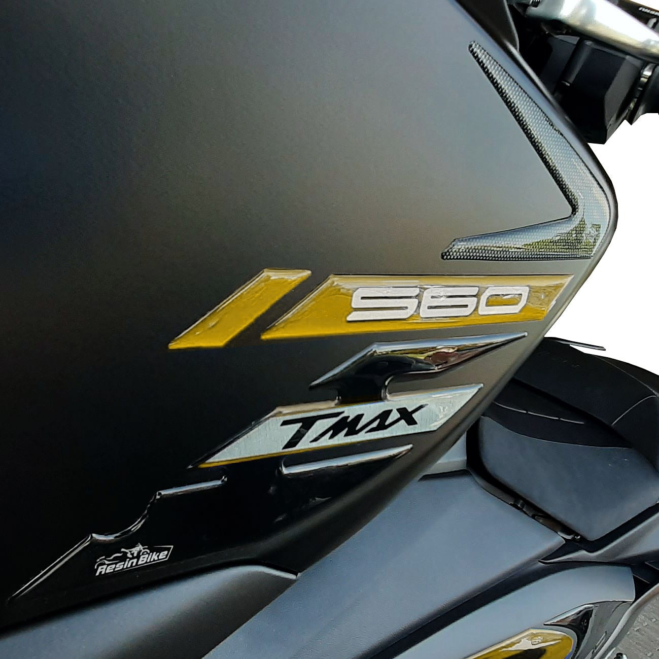Resin Bike 3D Motorcycle Stickers - Side Panels | Yamaha TMAX 560 2021>2021 RB-1000142400002 -   Pyramid Motorcycle Accessories